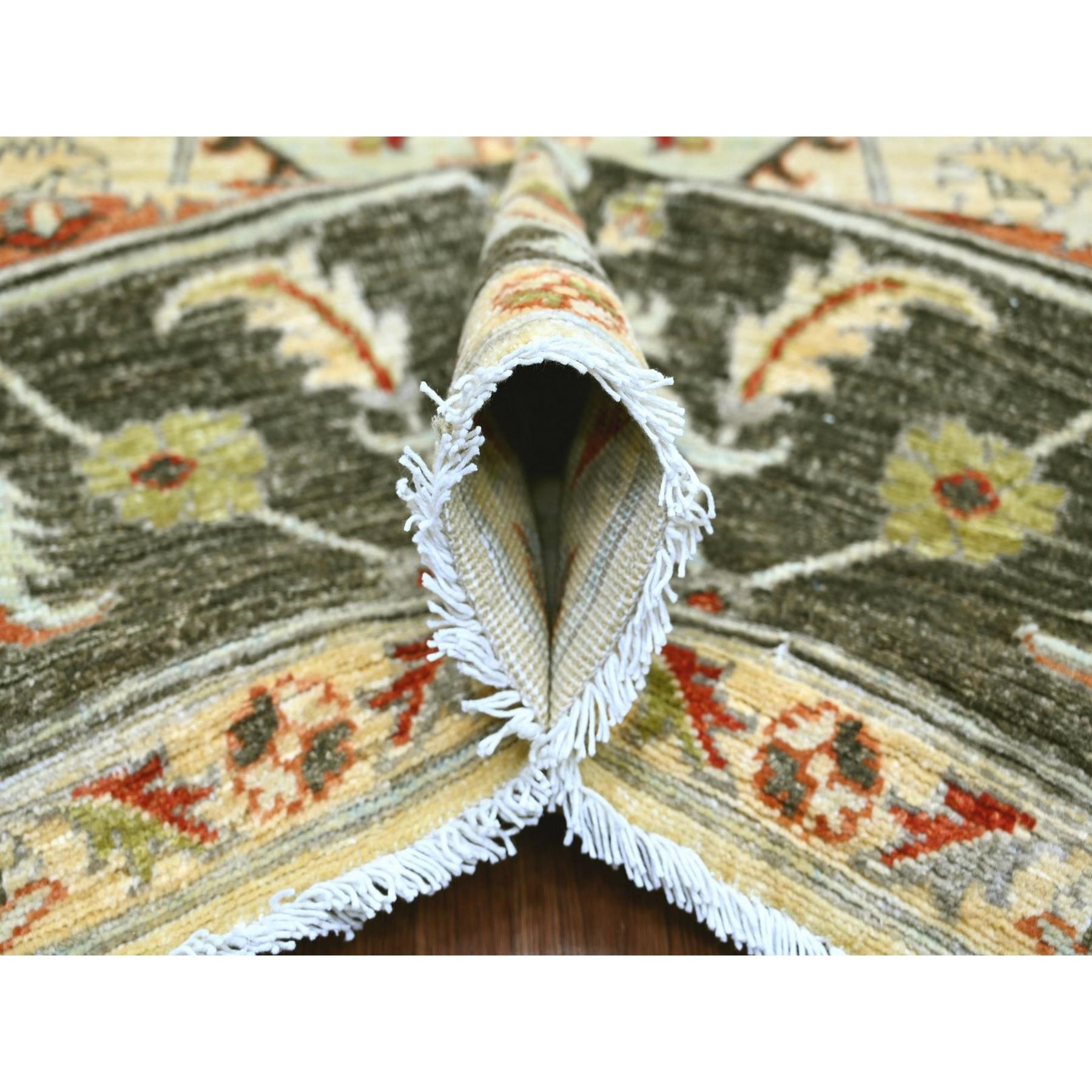 Oushak-And-Peshawar-Hand-Knotted-Rug-110665