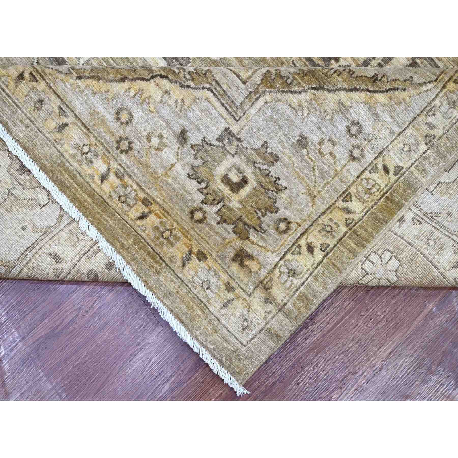 Oushak-And-Peshawar-Hand-Knotted-Rug-110675