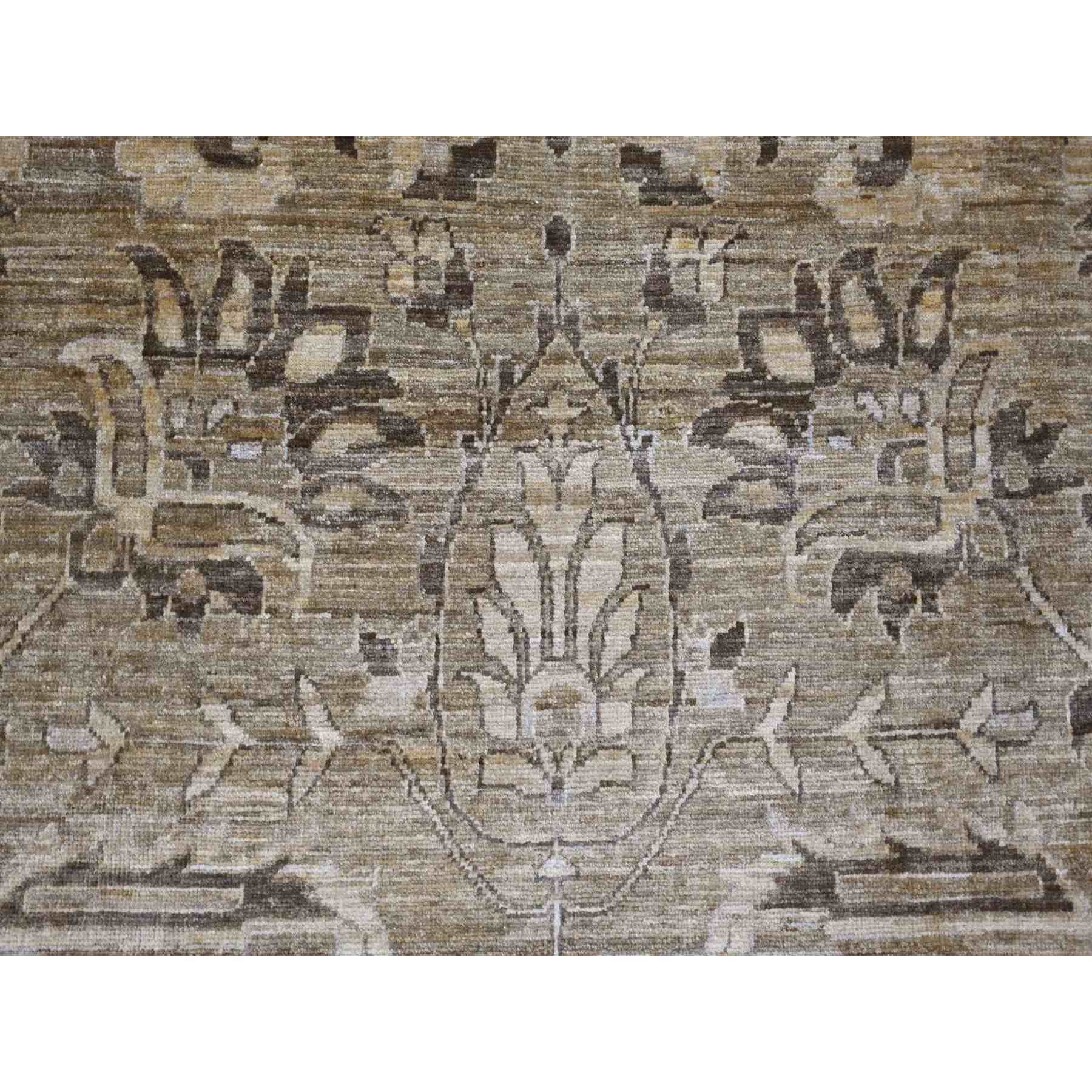 Oushak-And-Peshawar-Hand-Knotted-Rug-110675