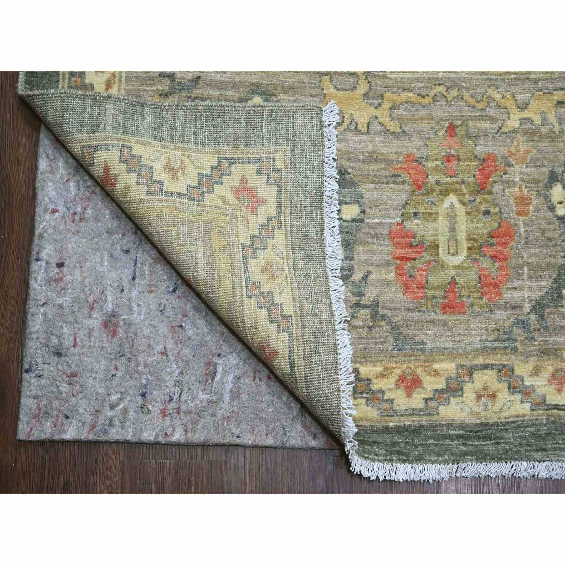 Oushak-And-Peshawar-Hand-Knotted-Rug-110680
