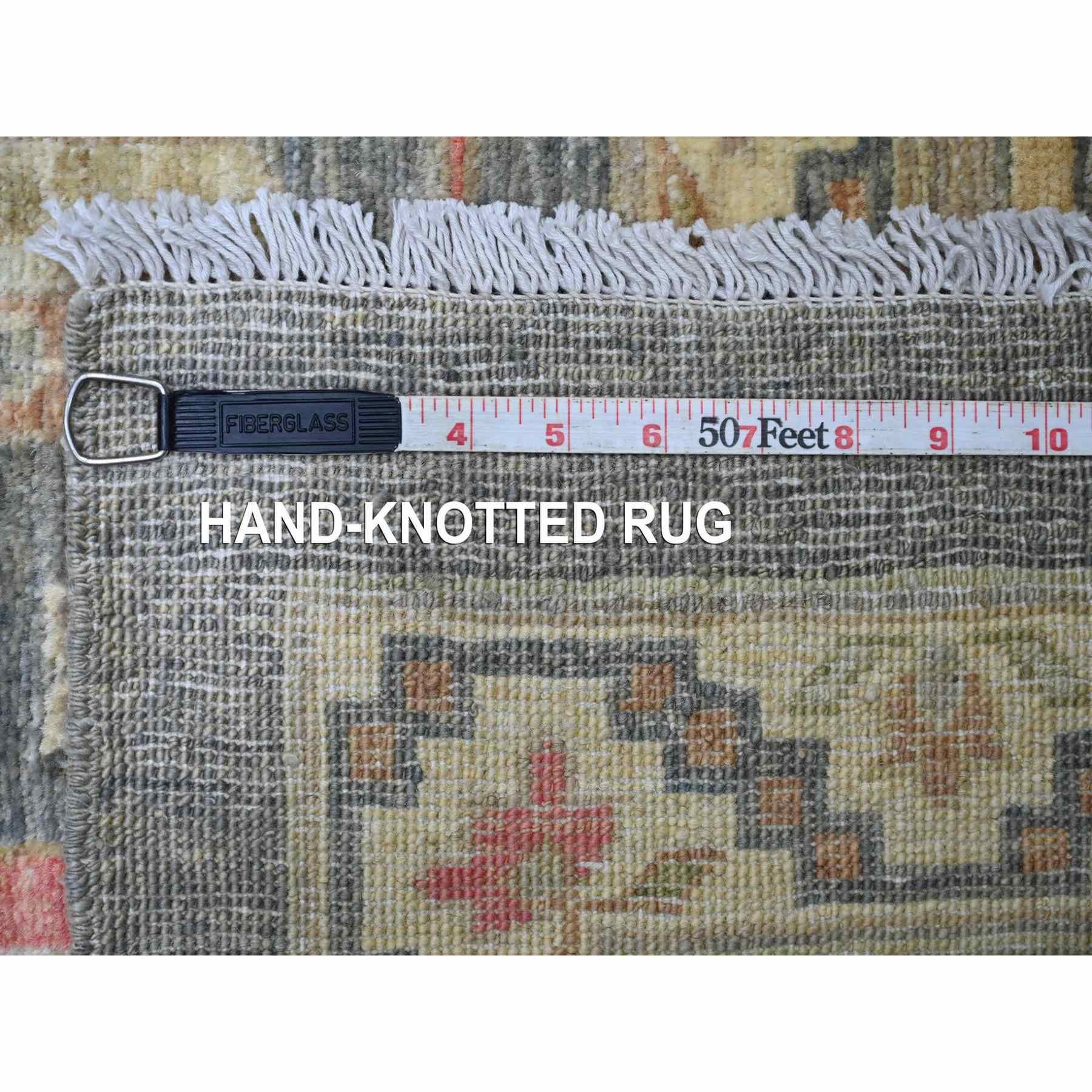 Oushak-And-Peshawar-Hand-Knotted-Rug-110680