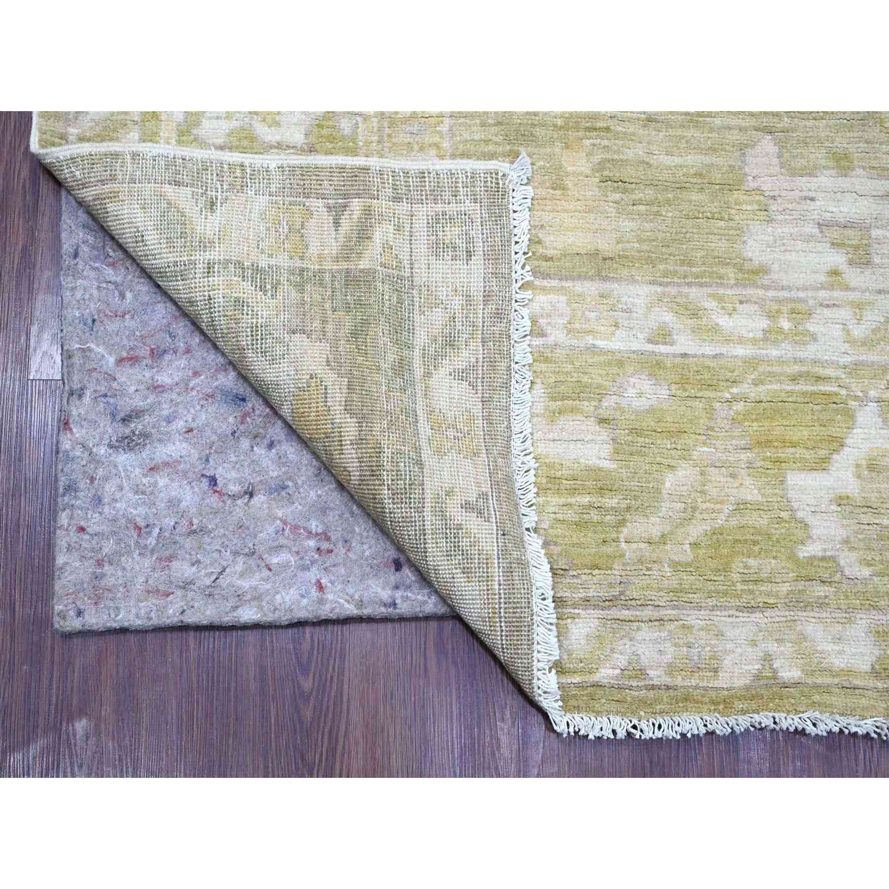 Oushak-And-Peshawar-Hand-Knotted-Rug-110685