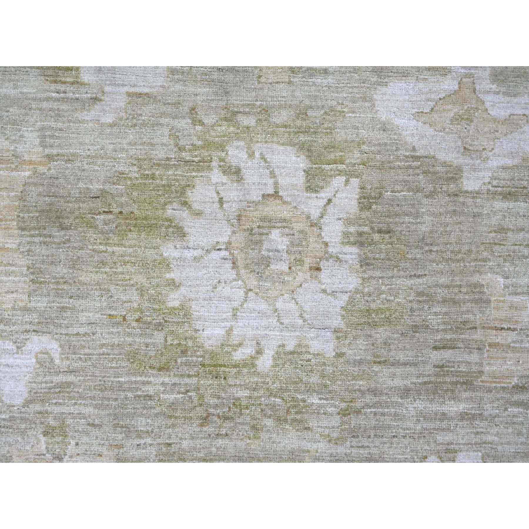 Oushak-And-Peshawar-Hand-Knotted-Rug-110685