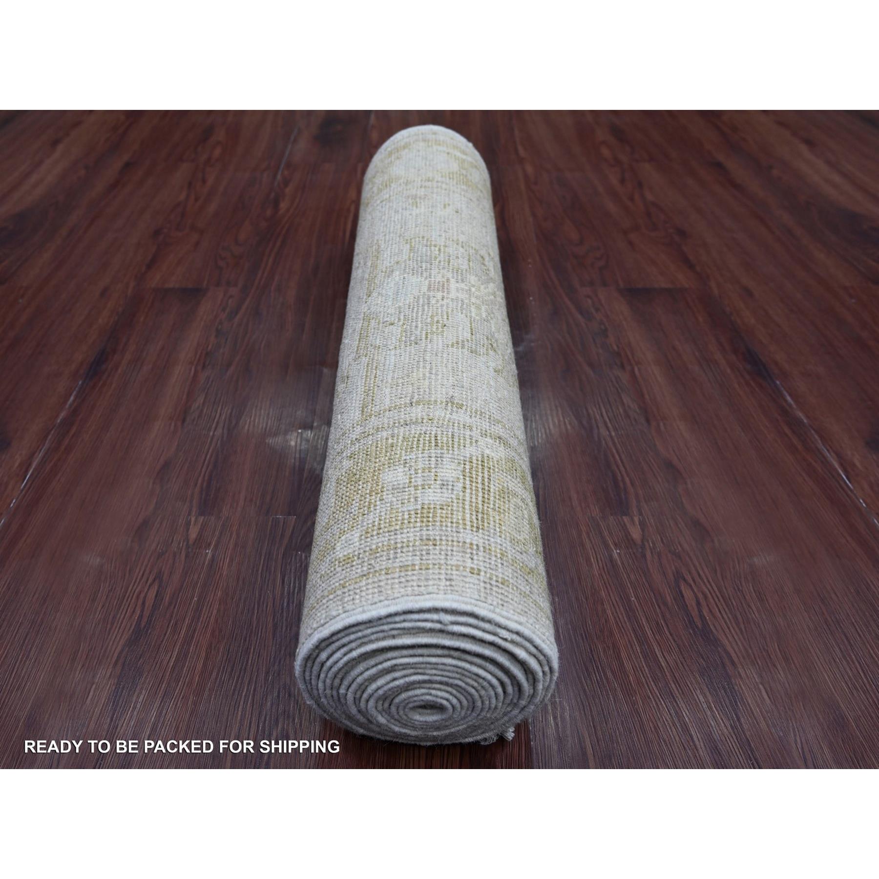 Oushak-And-Peshawar-Hand-Knotted-Rug-110760