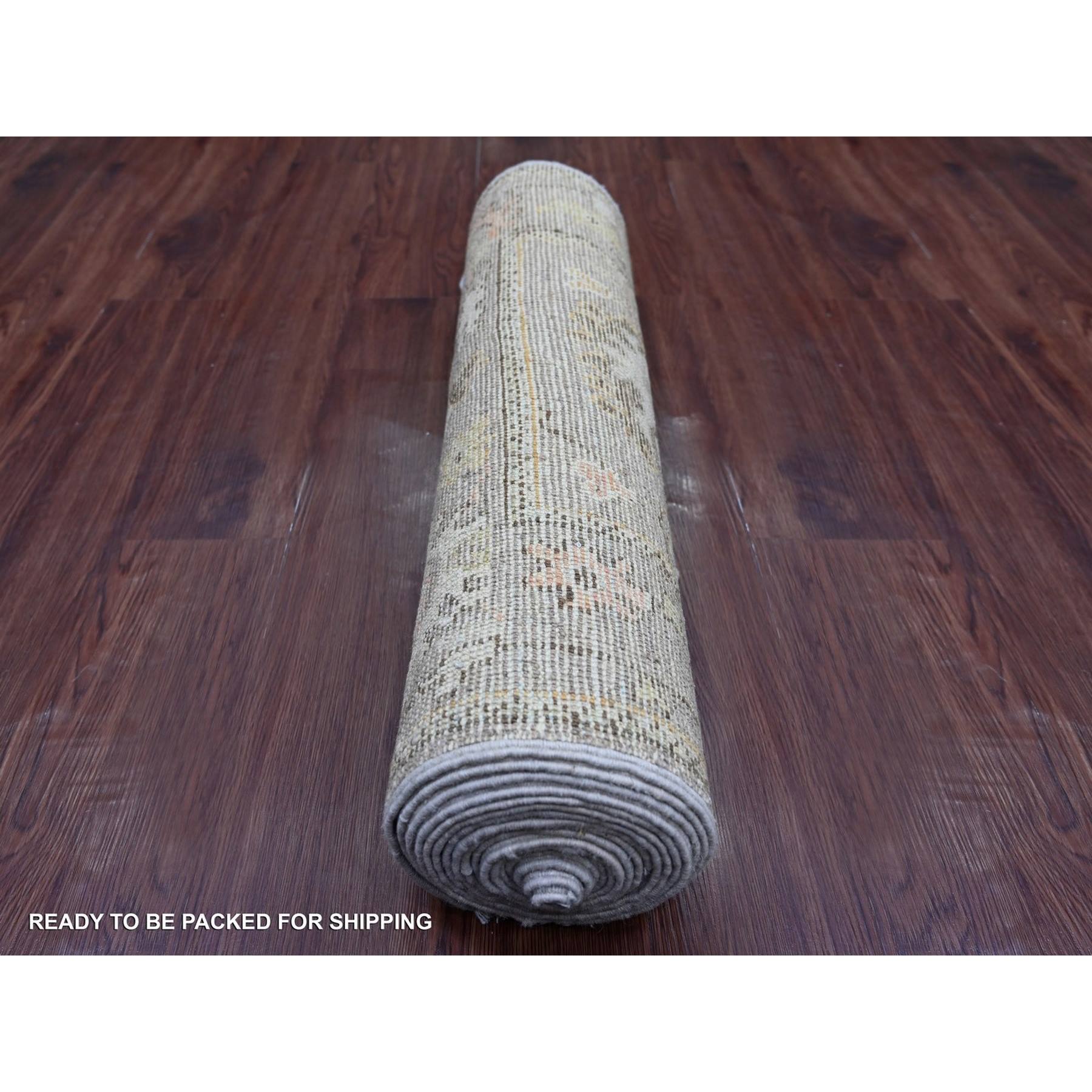Oushak-And-Peshawar-Hand-Knotted-Rug-110765