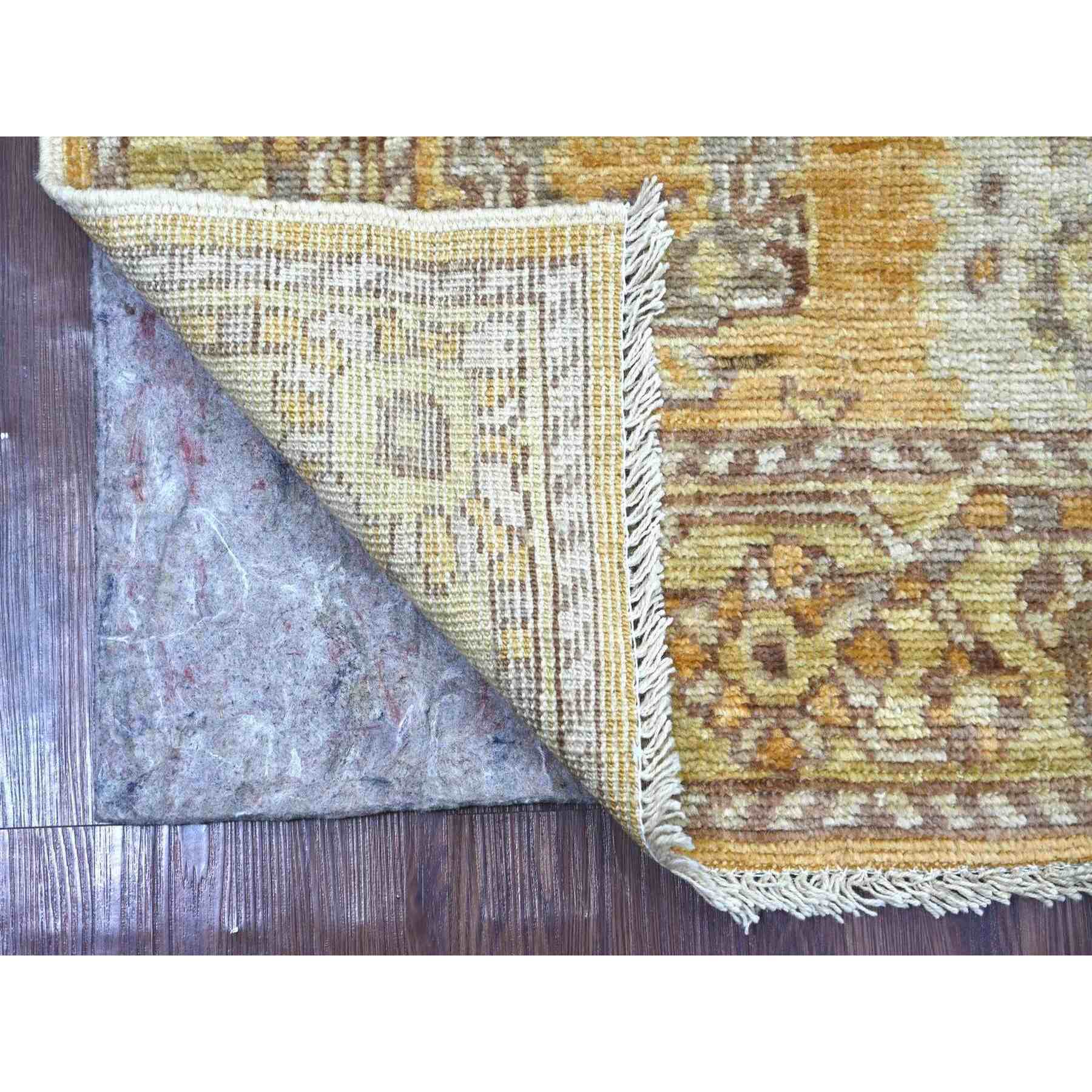Oushak-And-Peshawar-Hand-Knotted-Rug-110770