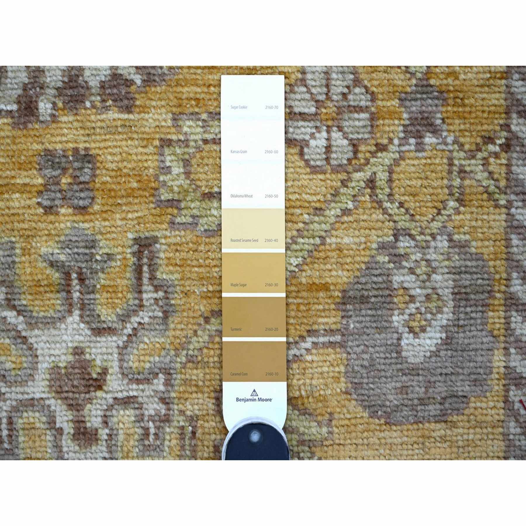 Oushak-And-Peshawar-Hand-Knotted-Rug-110770