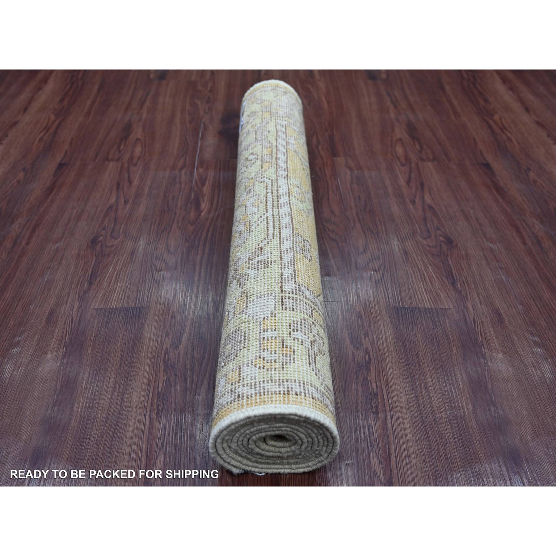 Oushak-And-Peshawar-Hand-Knotted-Rug-110770