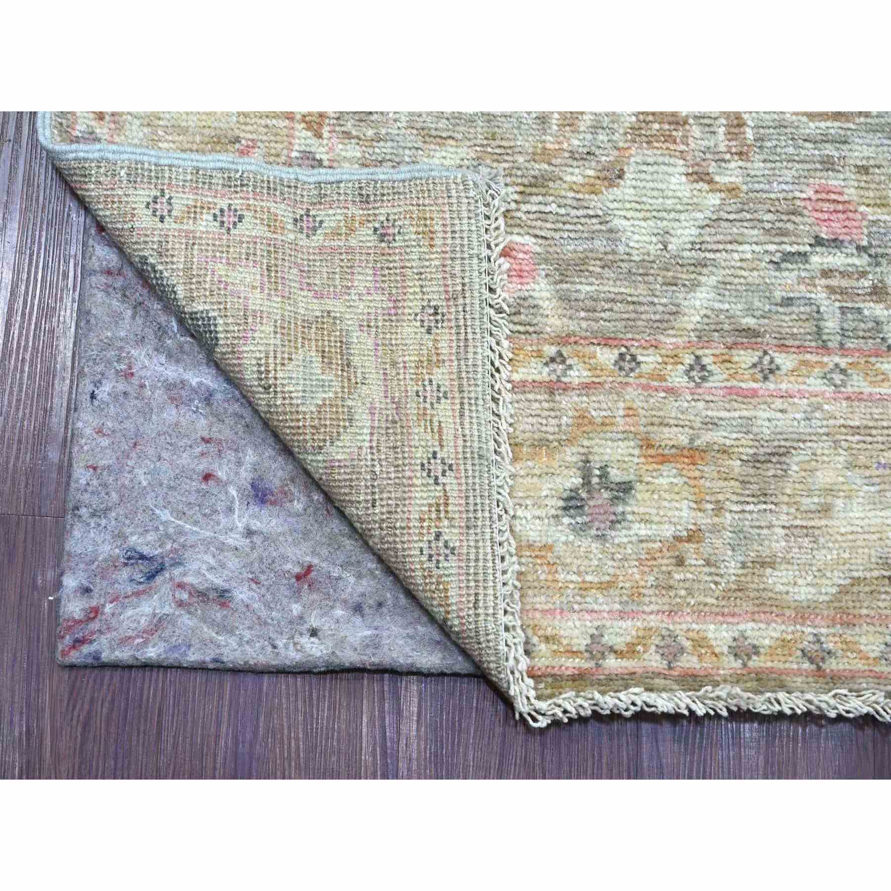 Oushak-And-Peshawar-Hand-Knotted-Rug-110775