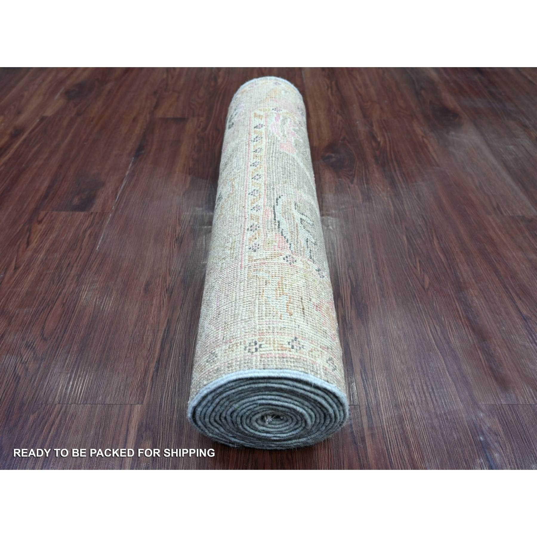 Oushak-And-Peshawar-Hand-Knotted-Rug-110775