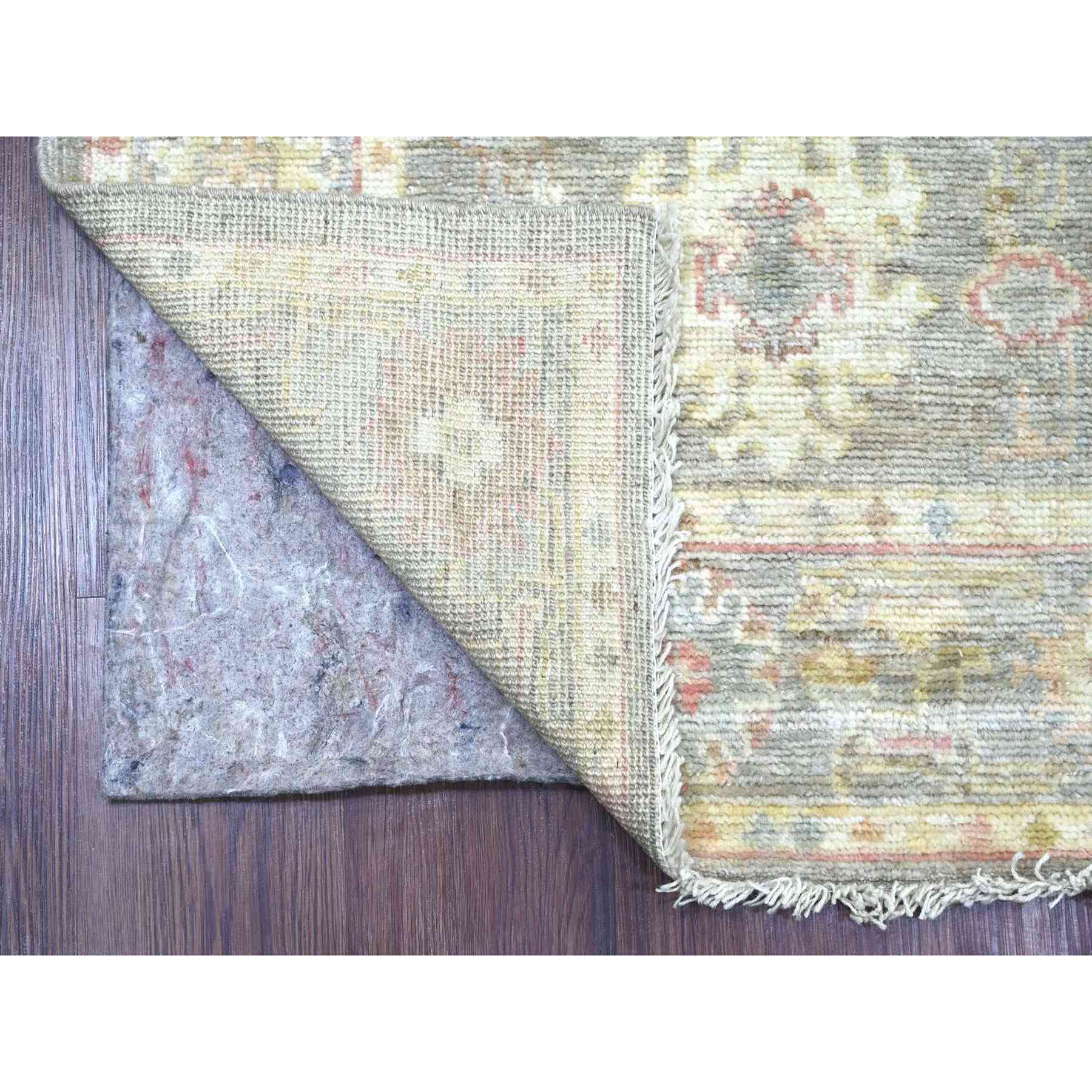 Oushak-And-Peshawar-Hand-Knotted-Rug-110780