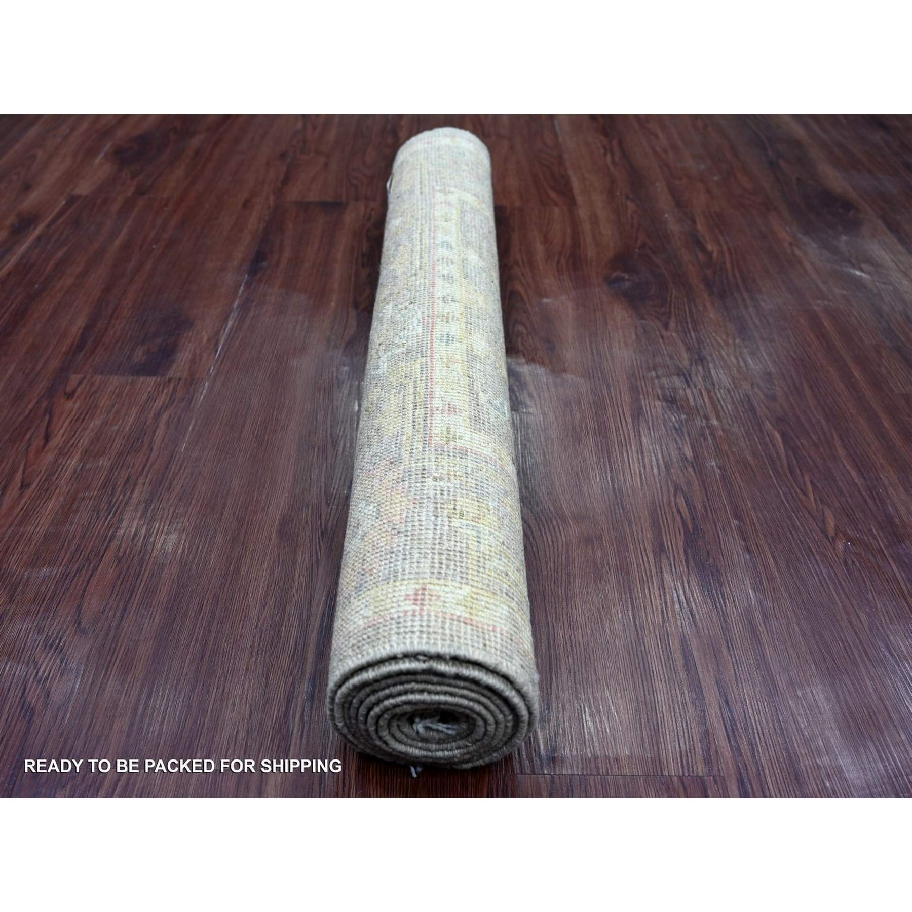 Oushak-And-Peshawar-Hand-Knotted-Rug-110780