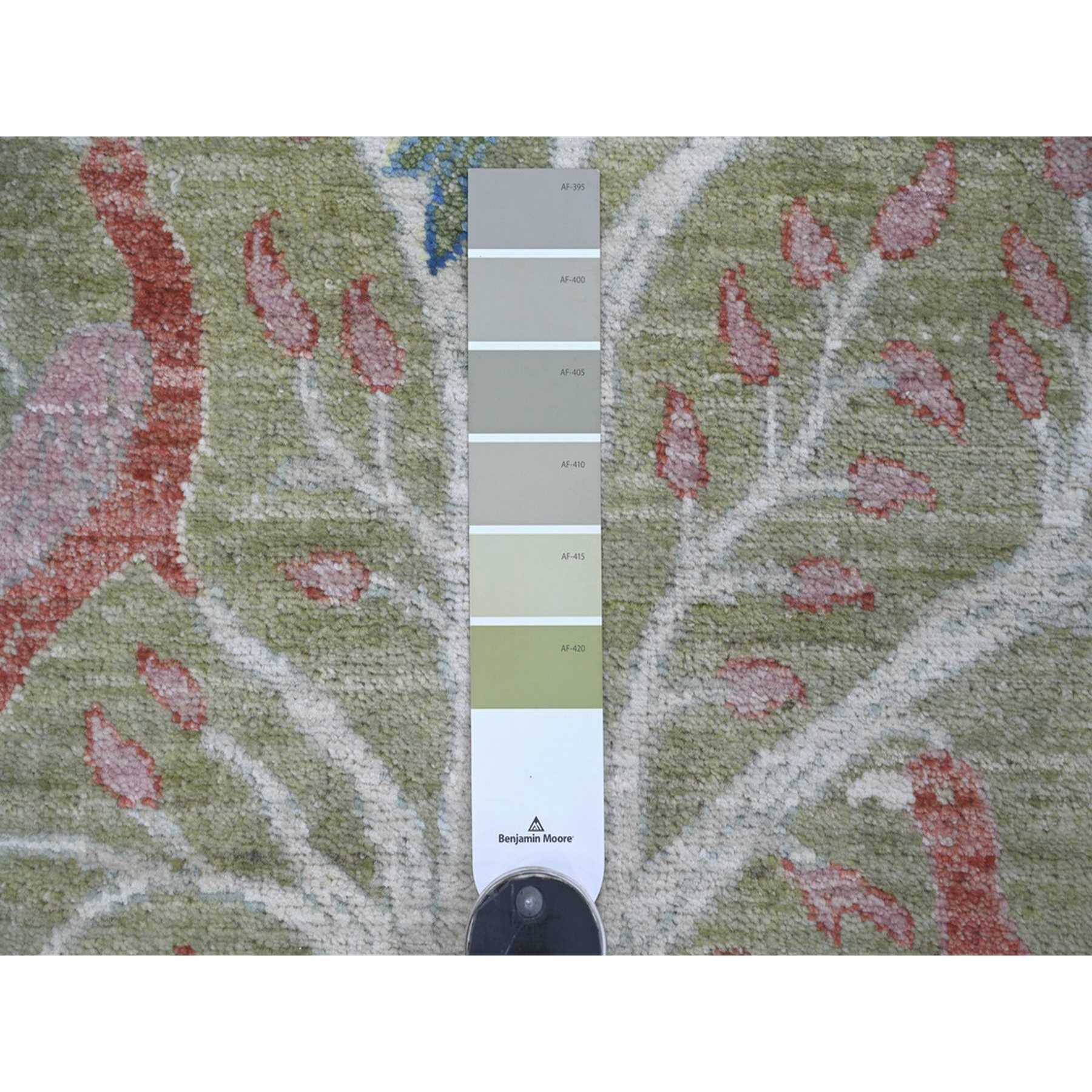 Oushak-And-Peshawar-Hand-Knotted-Rug-110820