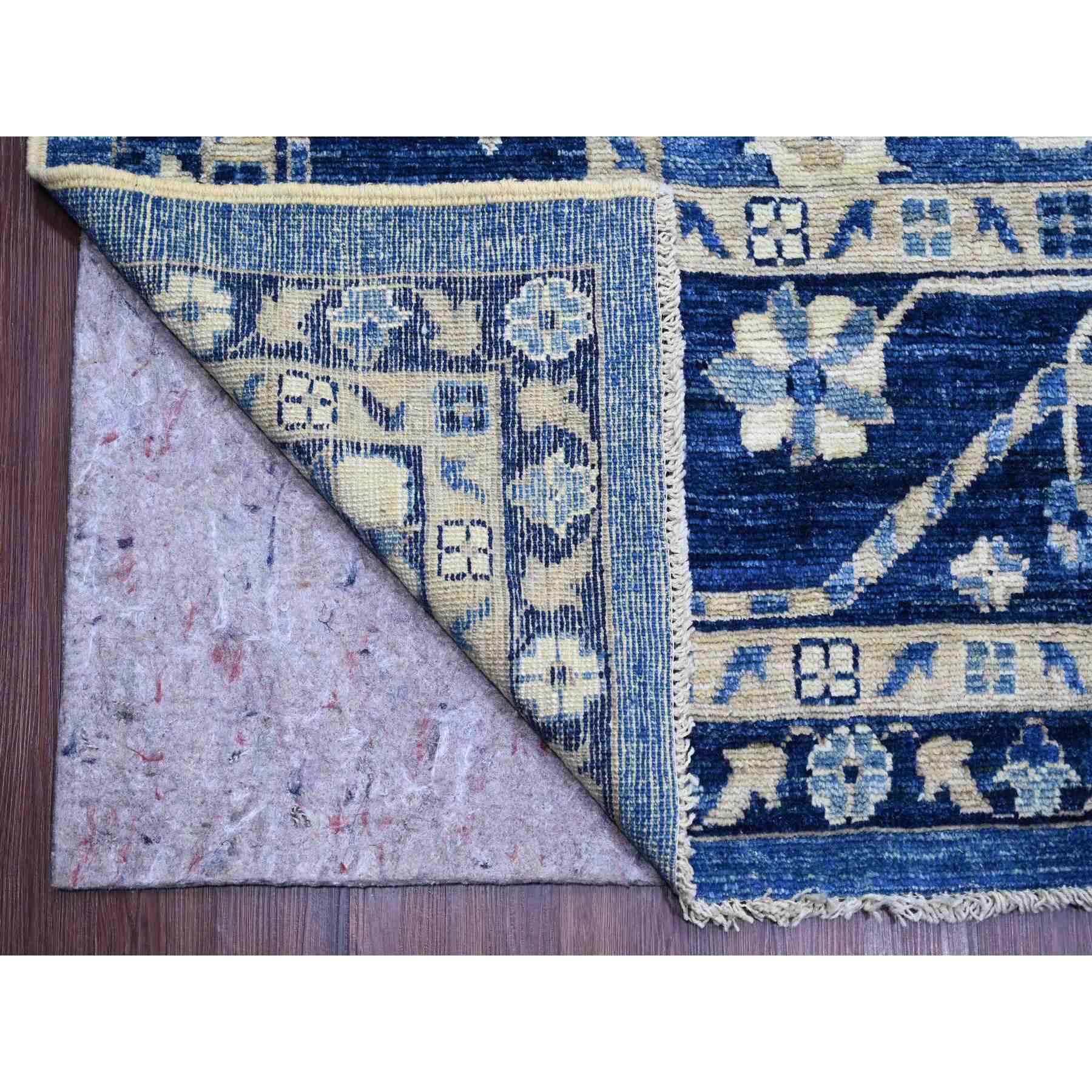 Oushak-And-Peshawar-Hand-Knotted-Rug-110910