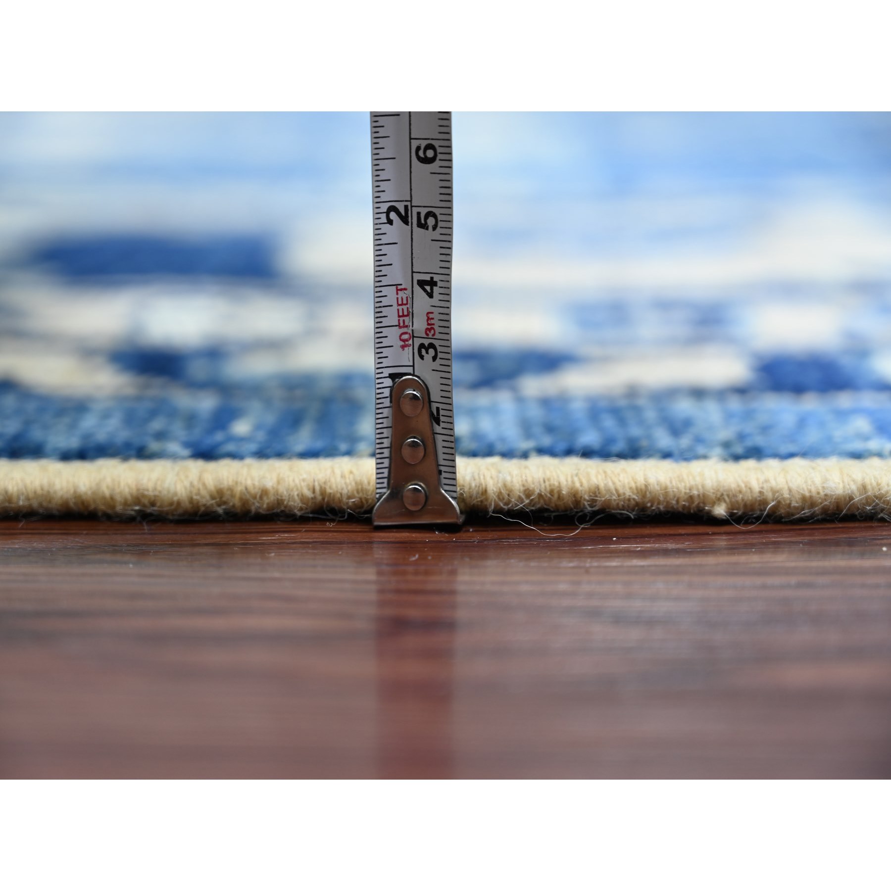 Oushak-And-Peshawar-Hand-Knotted-Rug-110910