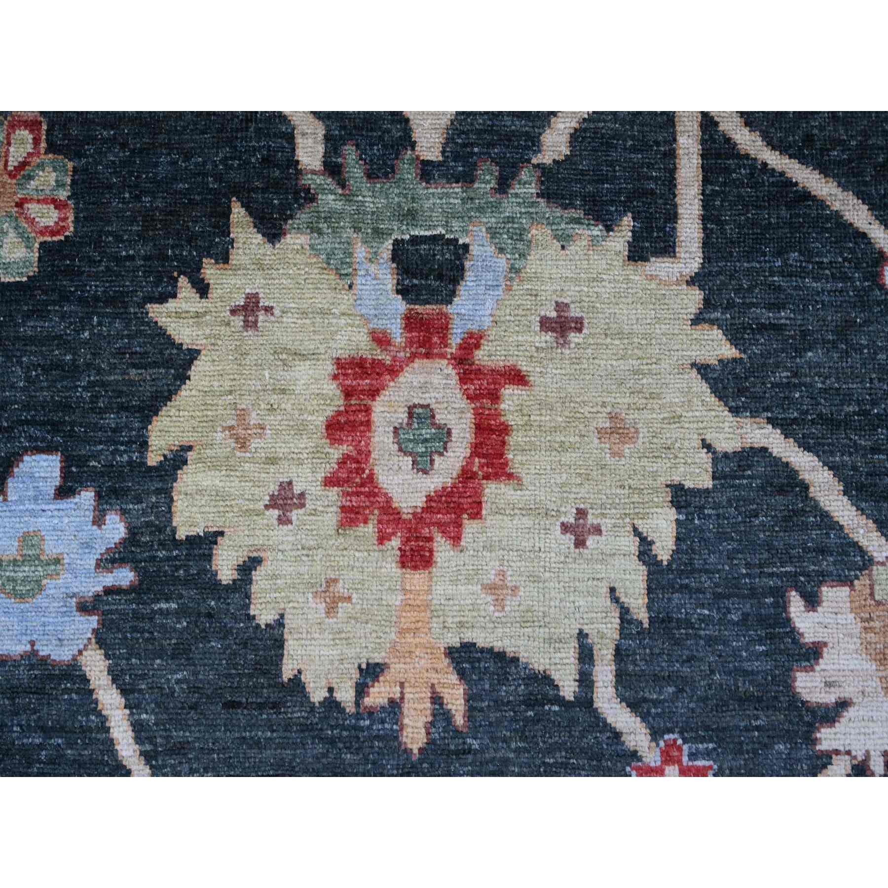 Oushak-And-Peshawar-Hand-Knotted-Rug-110920