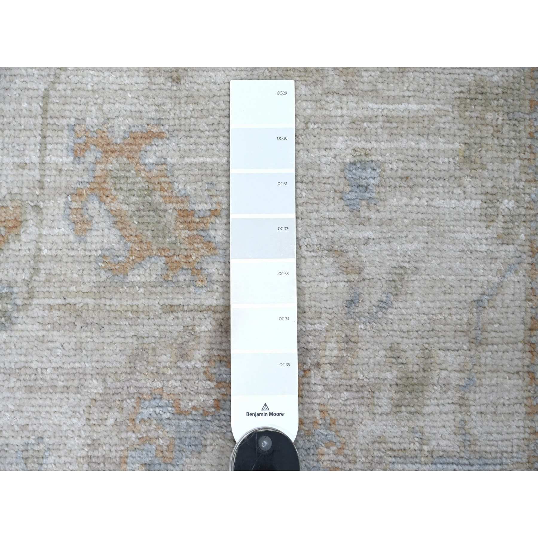 Oushak-And-Peshawar-Hand-Knotted-Rug-110955