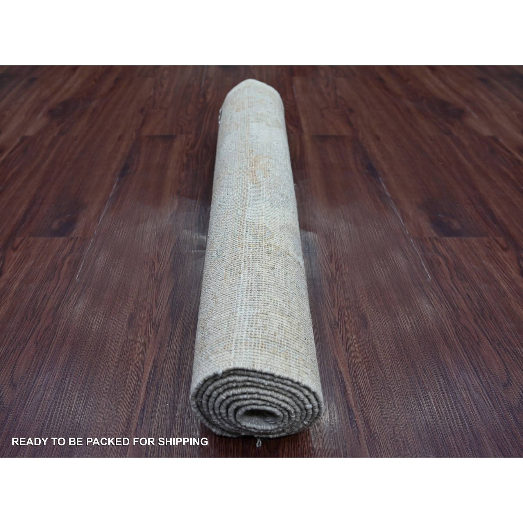 Oushak-And-Peshawar-Hand-Knotted-Rug-110955