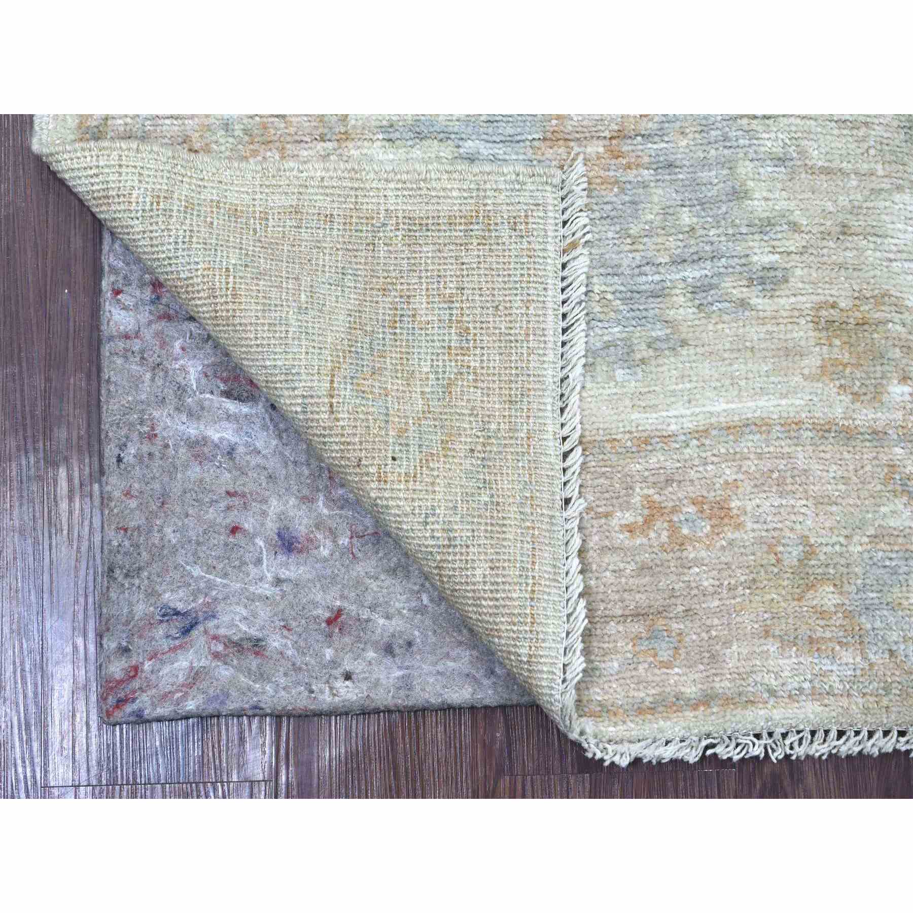 Oushak-And-Peshawar-Hand-Knotted-Rug-110975