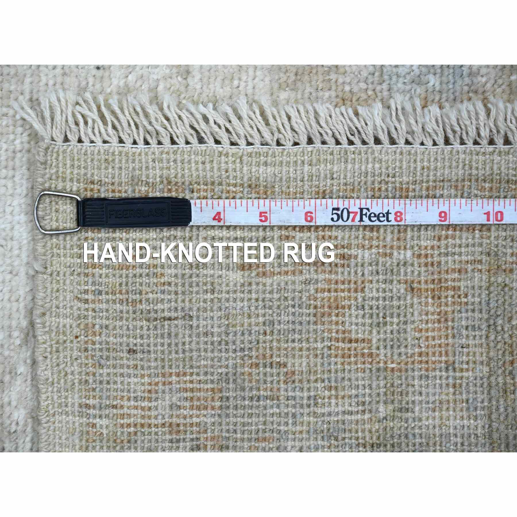 Oushak-And-Peshawar-Hand-Knotted-Rug-110975