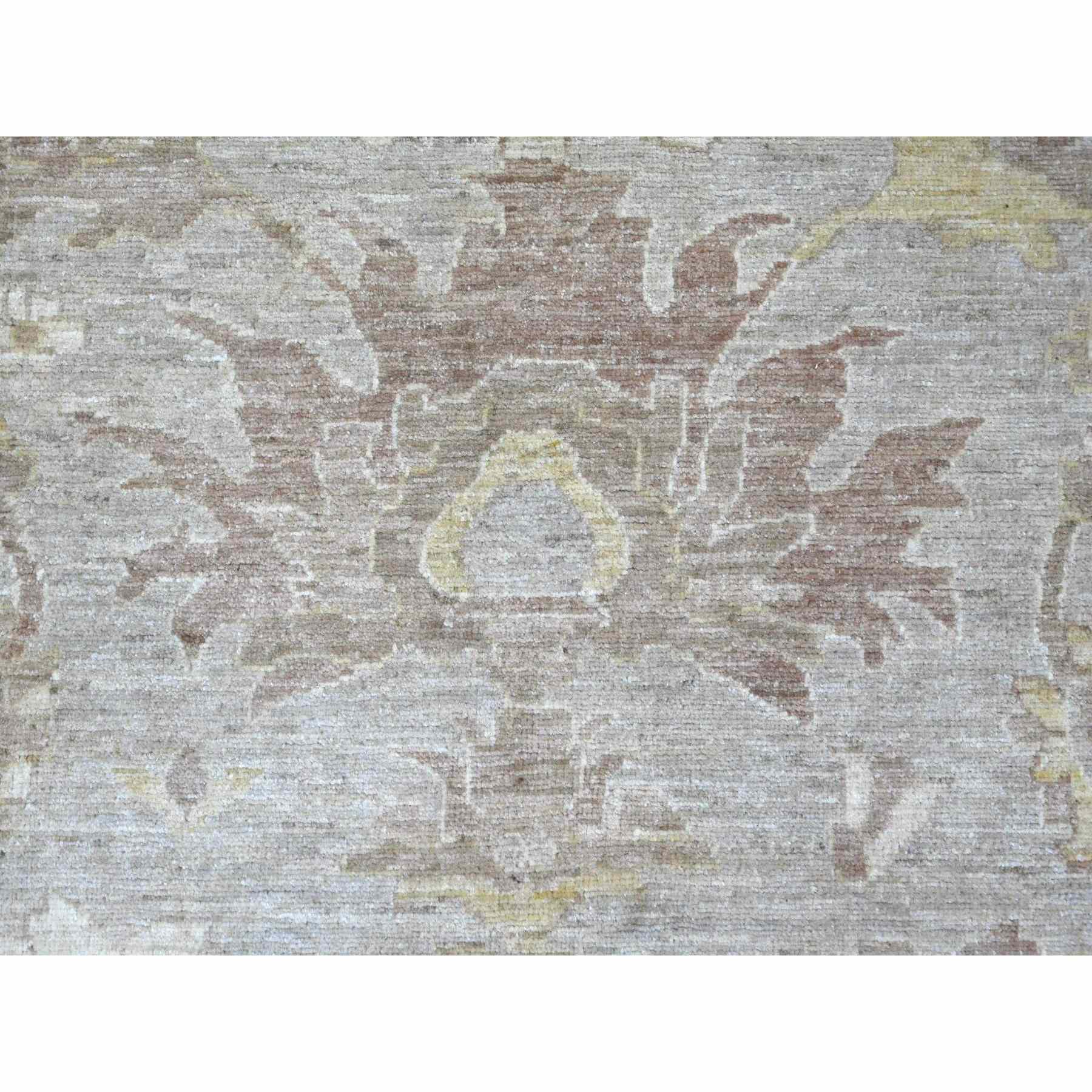 Oushak-And-Peshawar-Hand-Knotted-Rug-111135