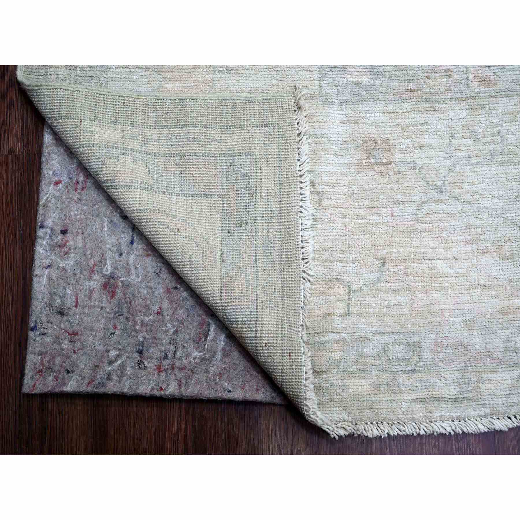 Oushak-And-Peshawar-Hand-Knotted-Rug-111170