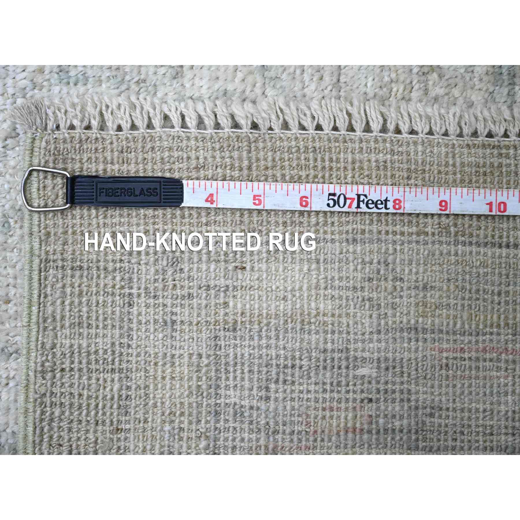 Oushak-And-Peshawar-Hand-Knotted-Rug-111170