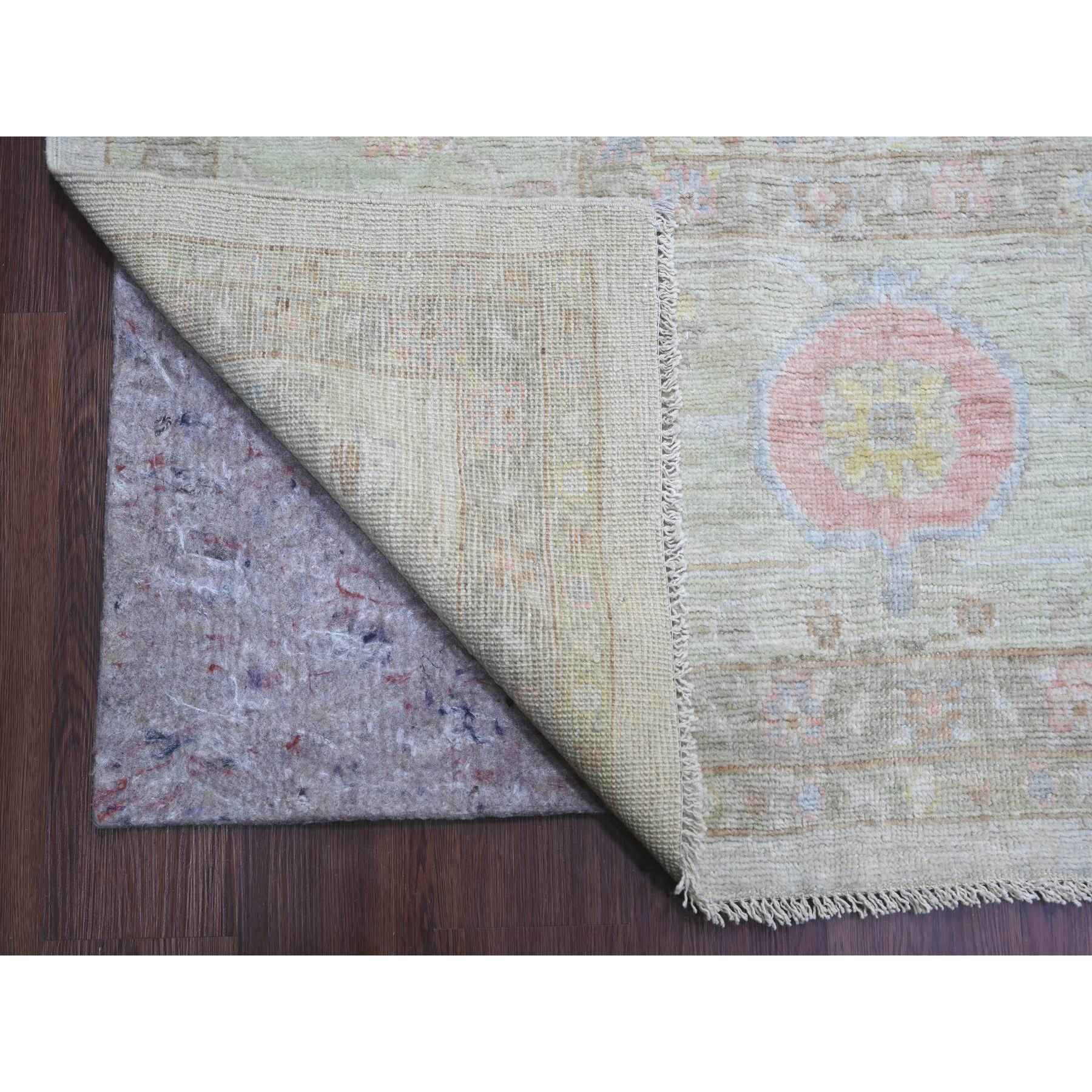 Oushak-And-Peshawar-Hand-Knotted-Rug-111175