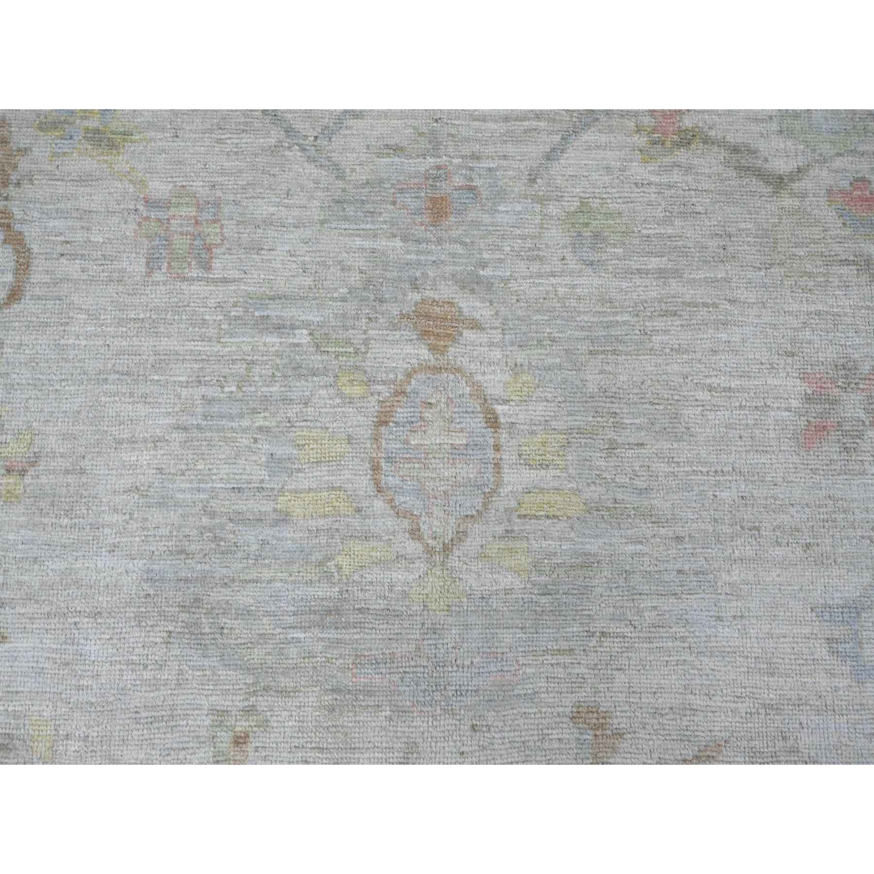 Oushak-And-Peshawar-Hand-Knotted-Rug-111175