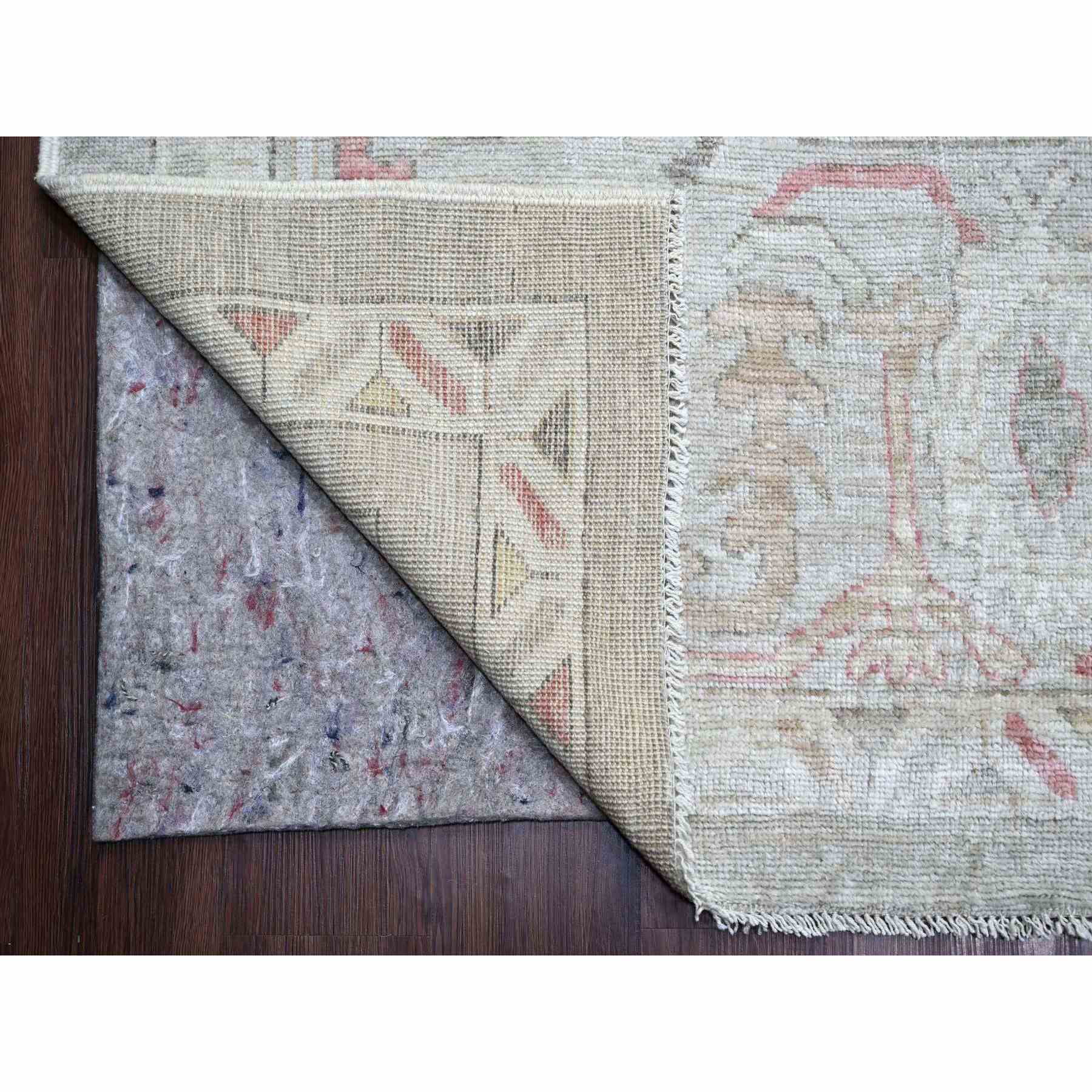Oushak-And-Peshawar-Hand-Knotted-Rug-111180
