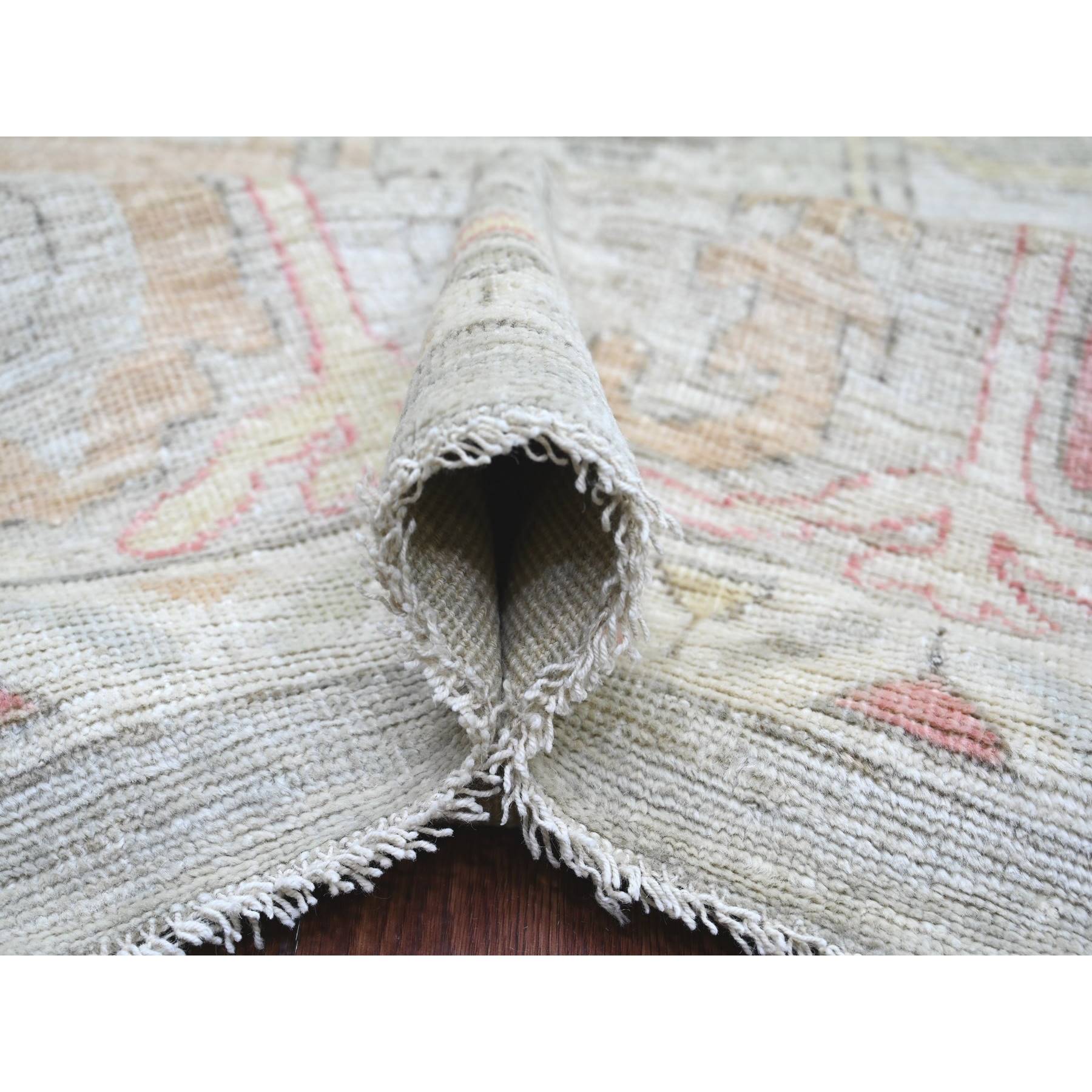 Oushak-And-Peshawar-Hand-Knotted-Rug-111180