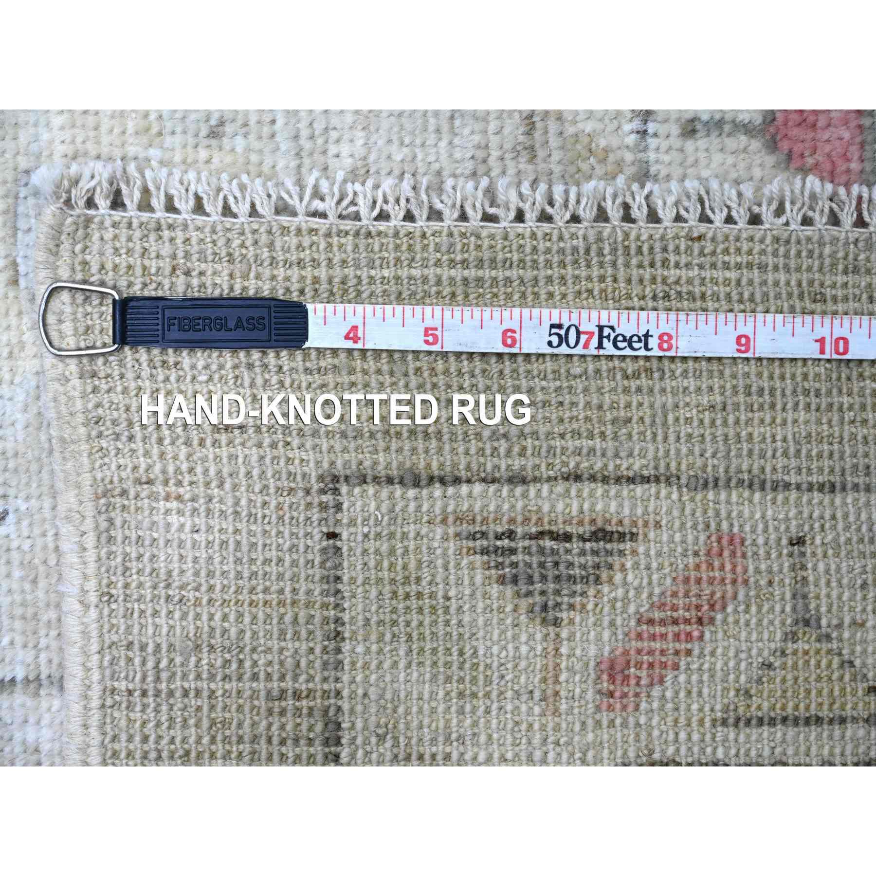 Oushak-And-Peshawar-Hand-Knotted-Rug-111180