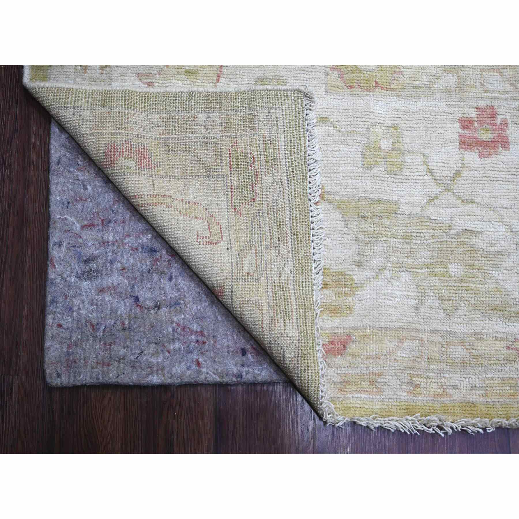 Oushak-And-Peshawar-Hand-Knotted-Rug-111185