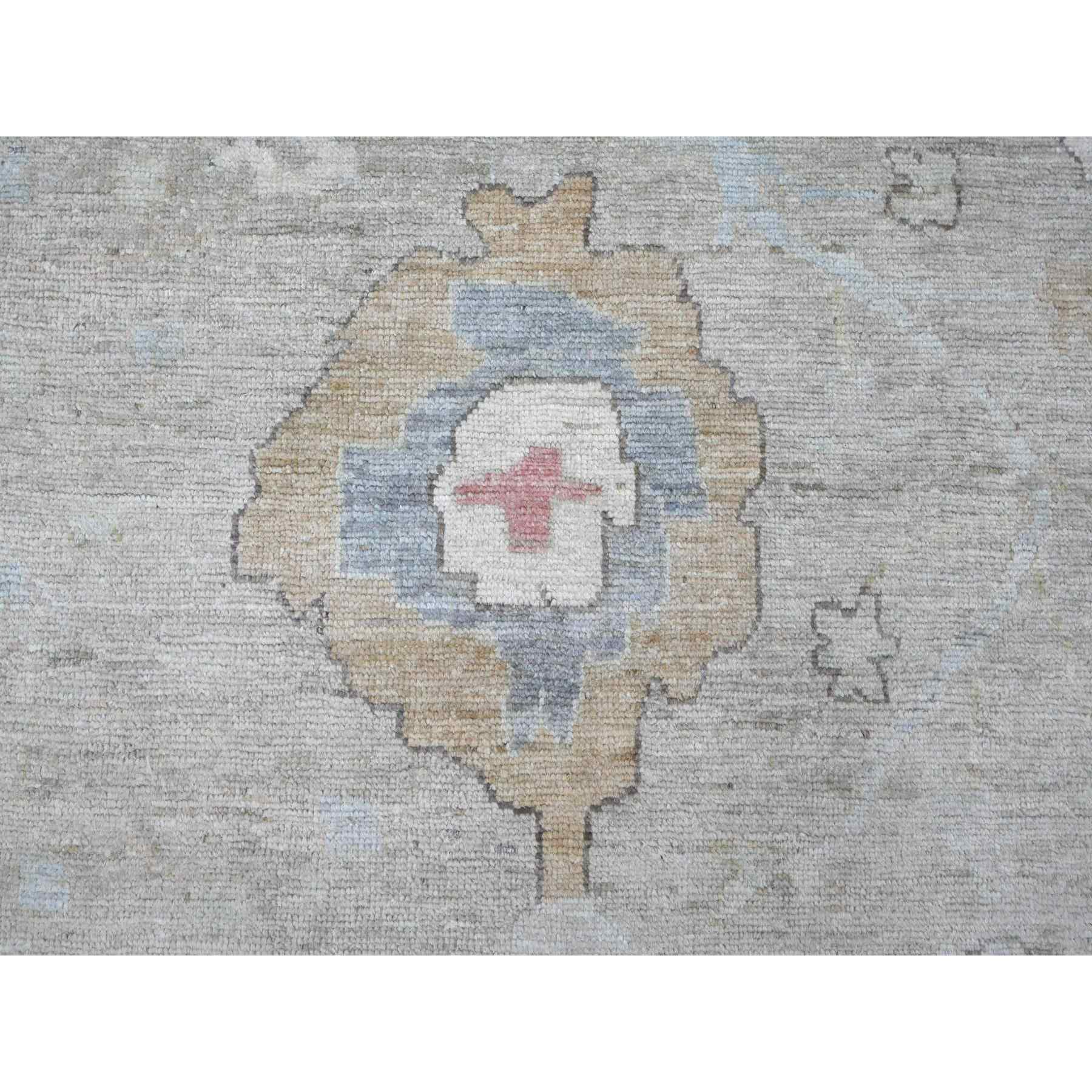 Oushak-And-Peshawar-Hand-Knotted-Rug-111190