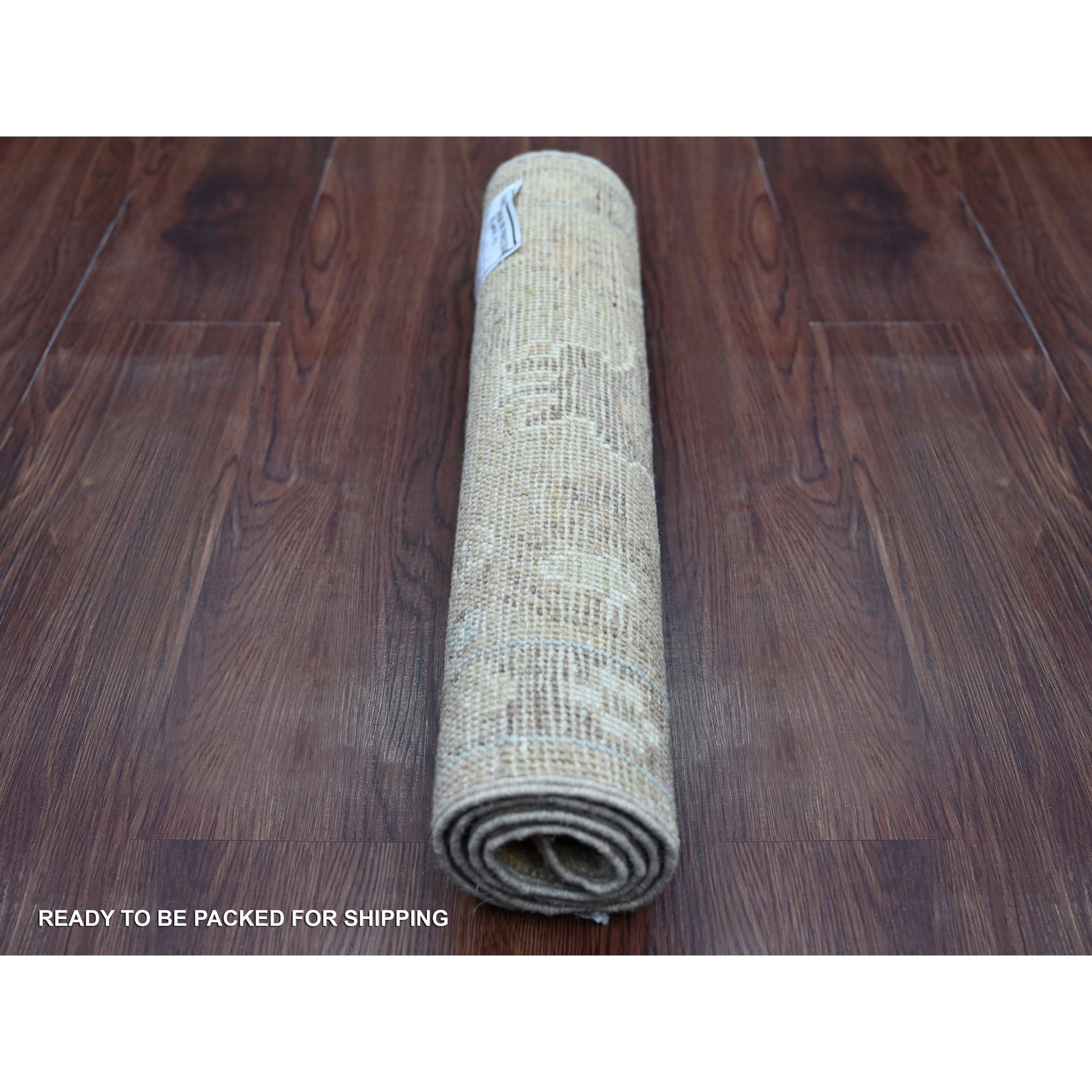 Oushak-And-Peshawar-Hand-Knotted-Rug-111205