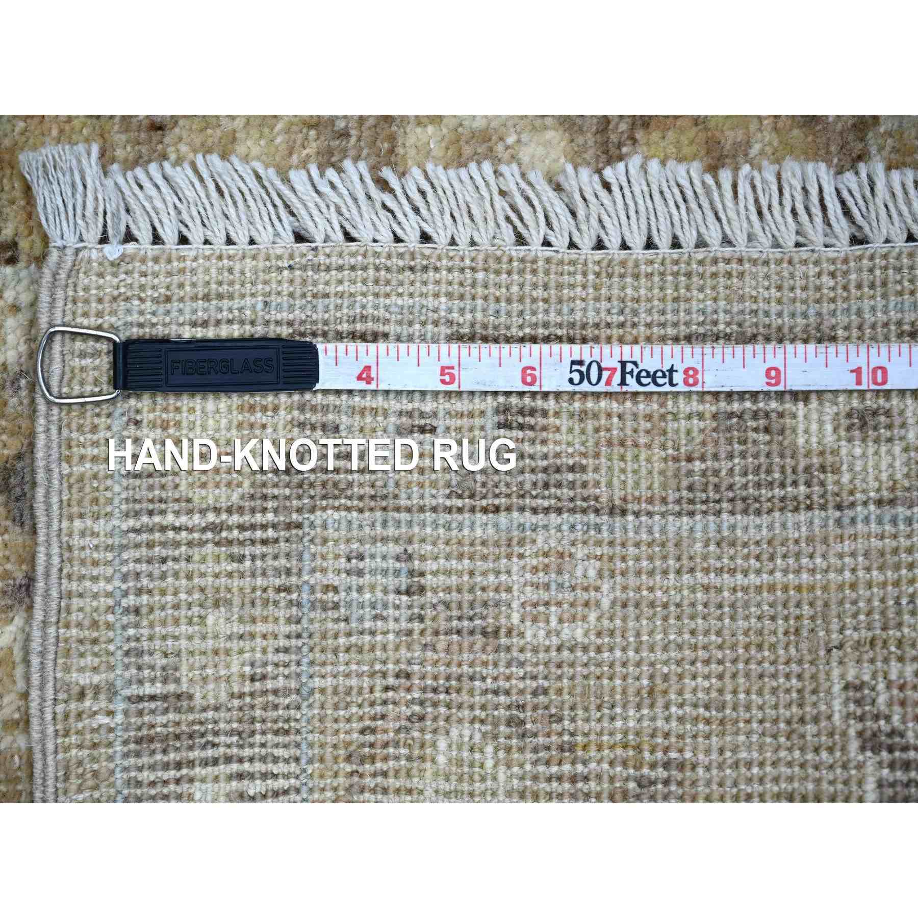 Oushak-And-Peshawar-Hand-Knotted-Rug-111205