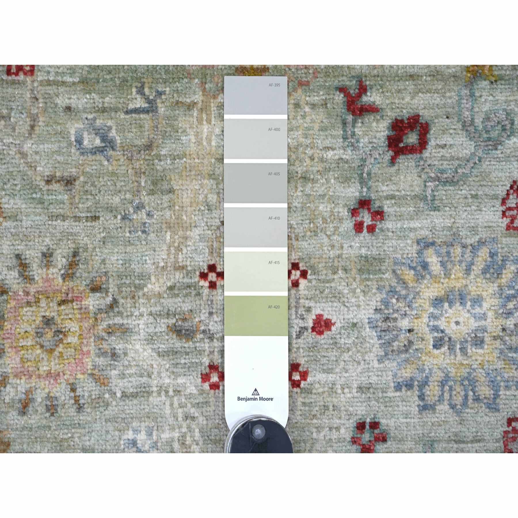 Oushak-And-Peshawar-Hand-Knotted-Rug-111250