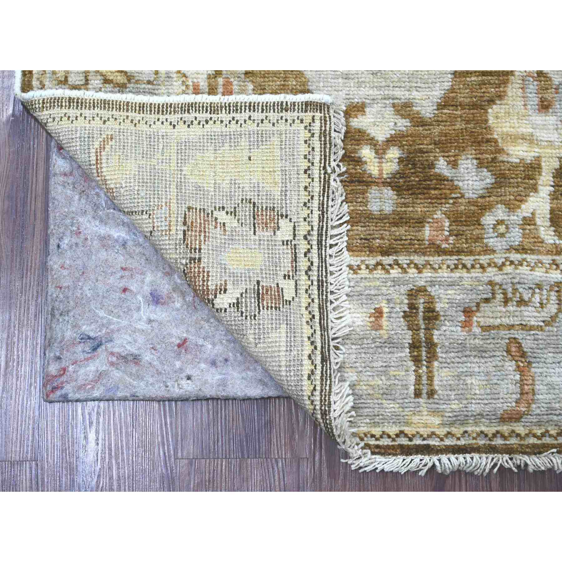 Oushak-And-Peshawar-Hand-Knotted-Rug-111350