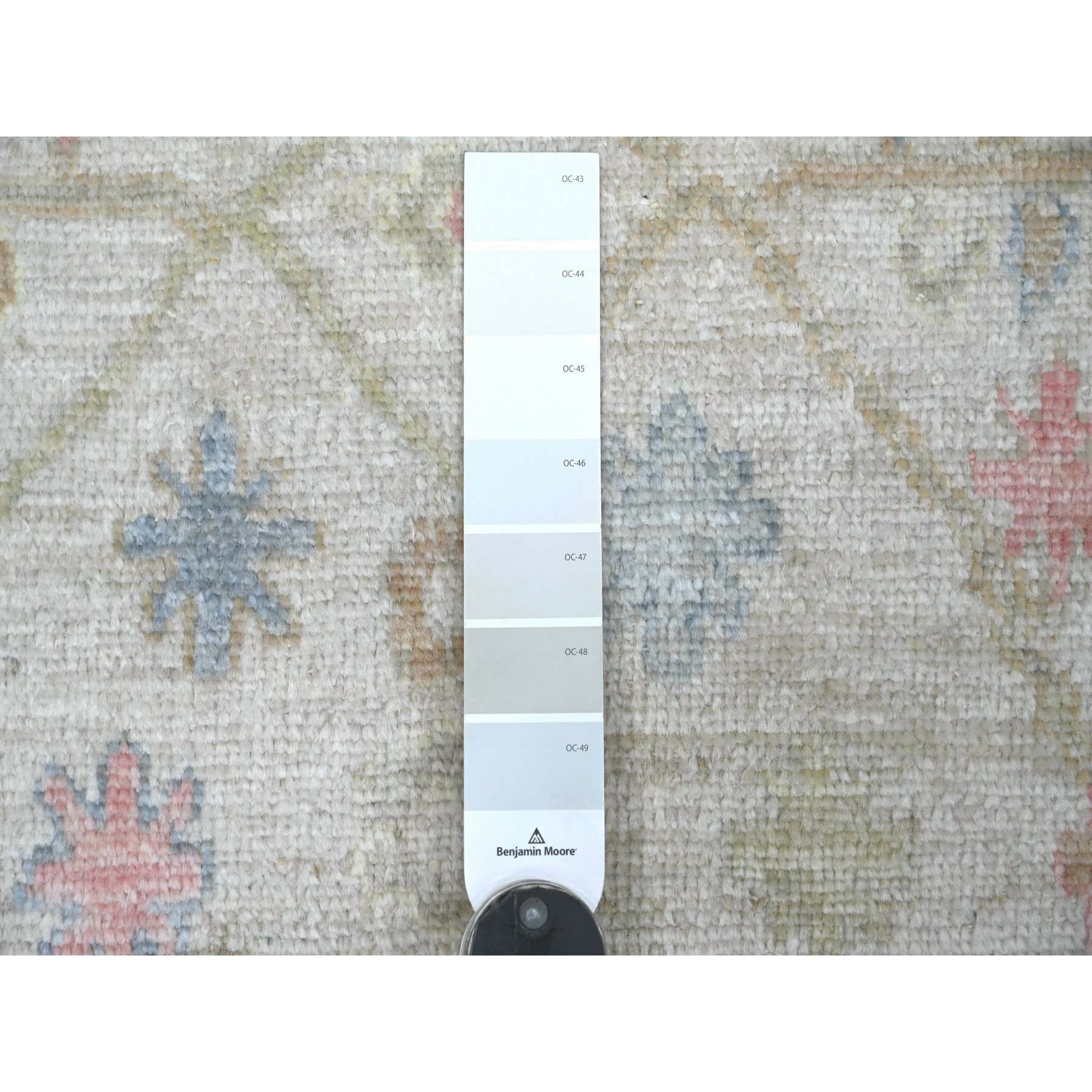 Oushak-And-Peshawar-Hand-Knotted-Rug-111360