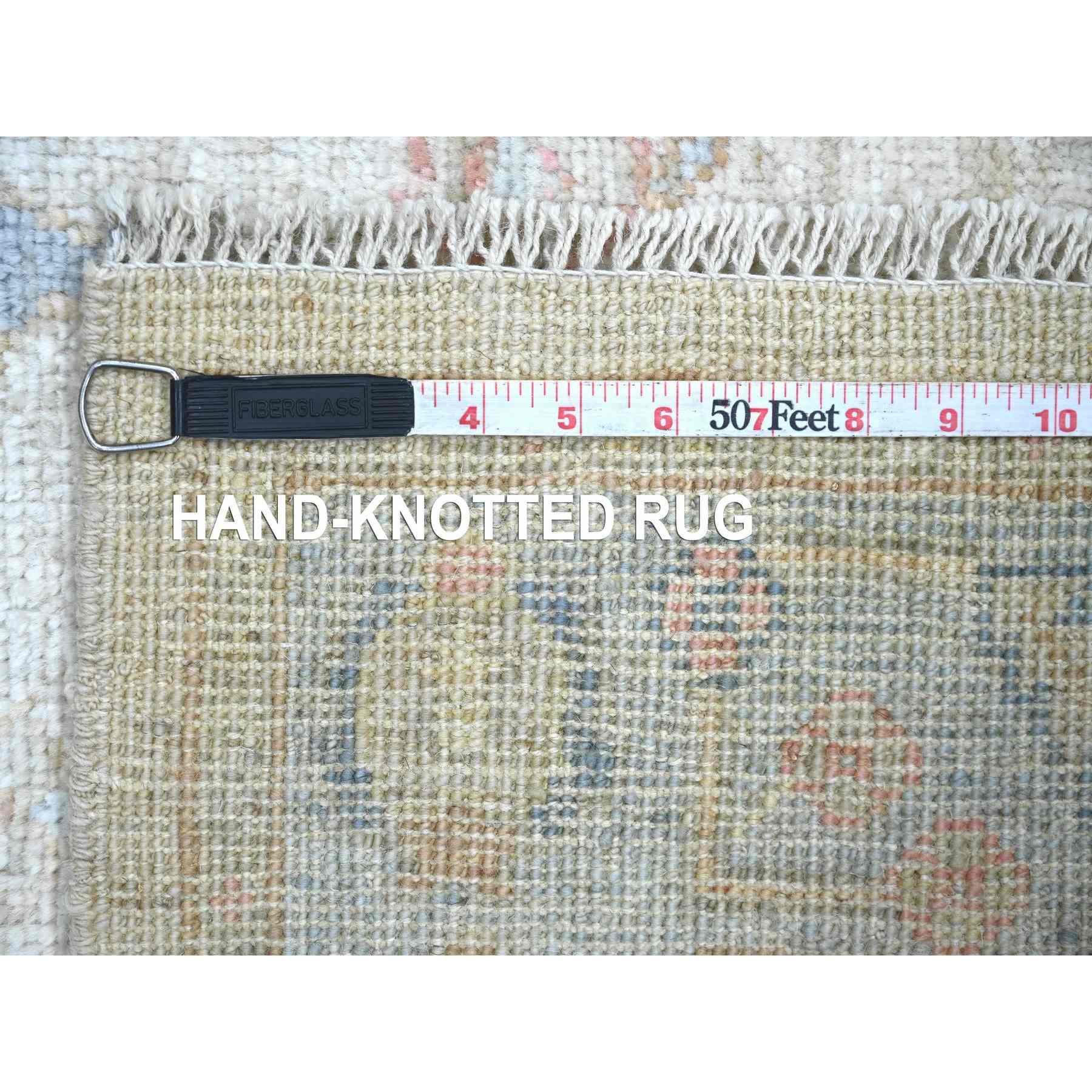 Oushak-And-Peshawar-Hand-Knotted-Rug-111360