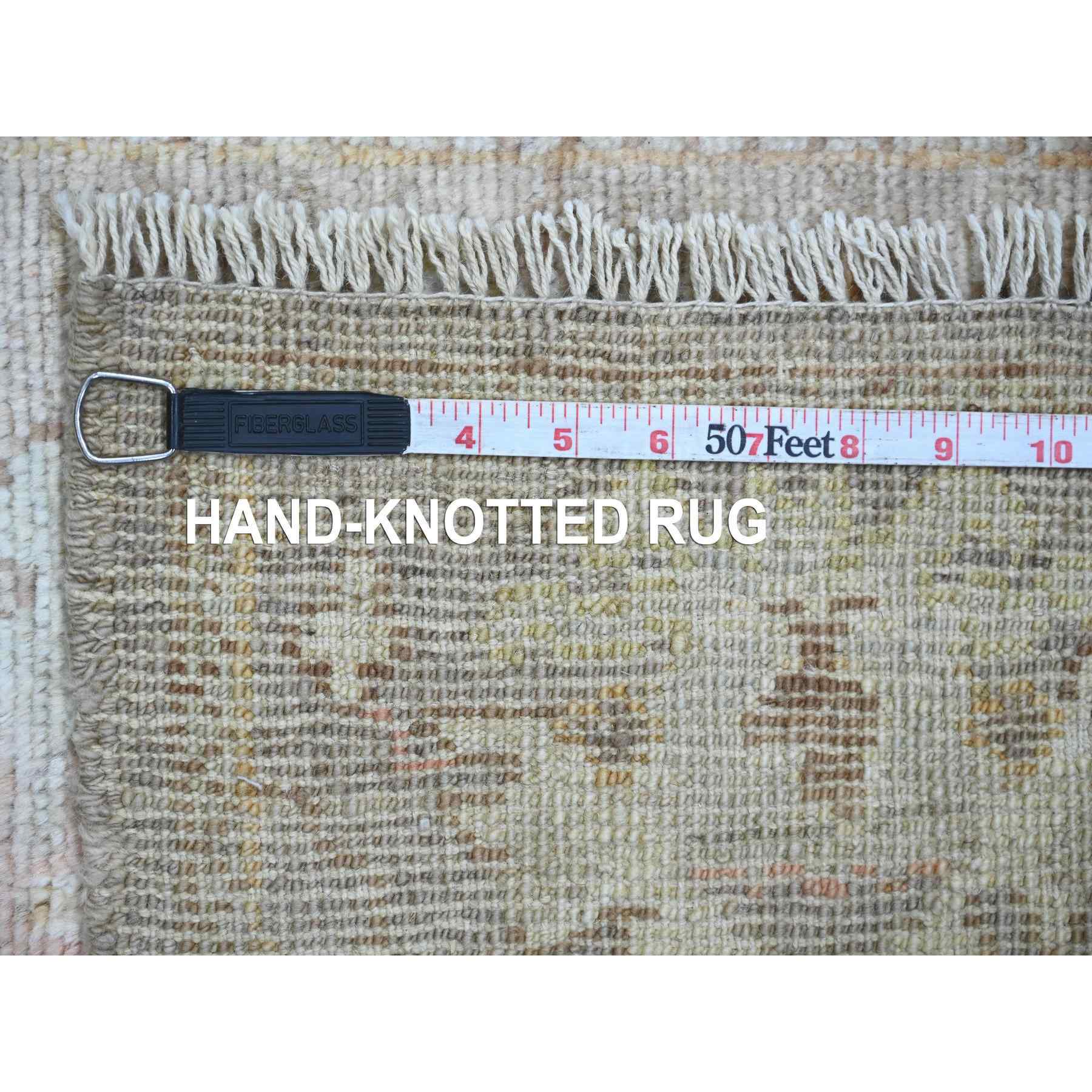 Oushak-And-Peshawar-Hand-Knotted-Rug-111365