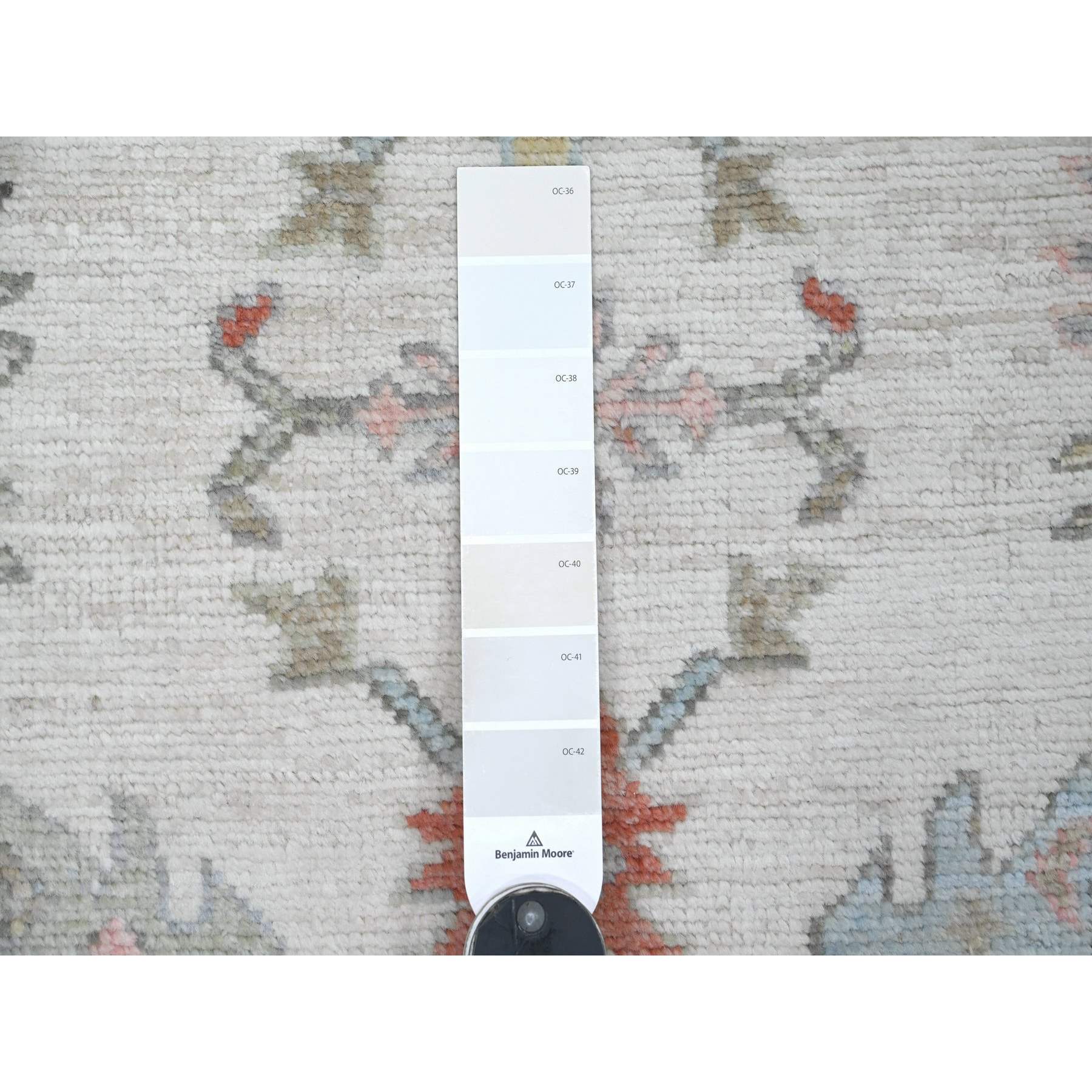 Oushak-And-Peshawar-Hand-Knotted-Rug-111370