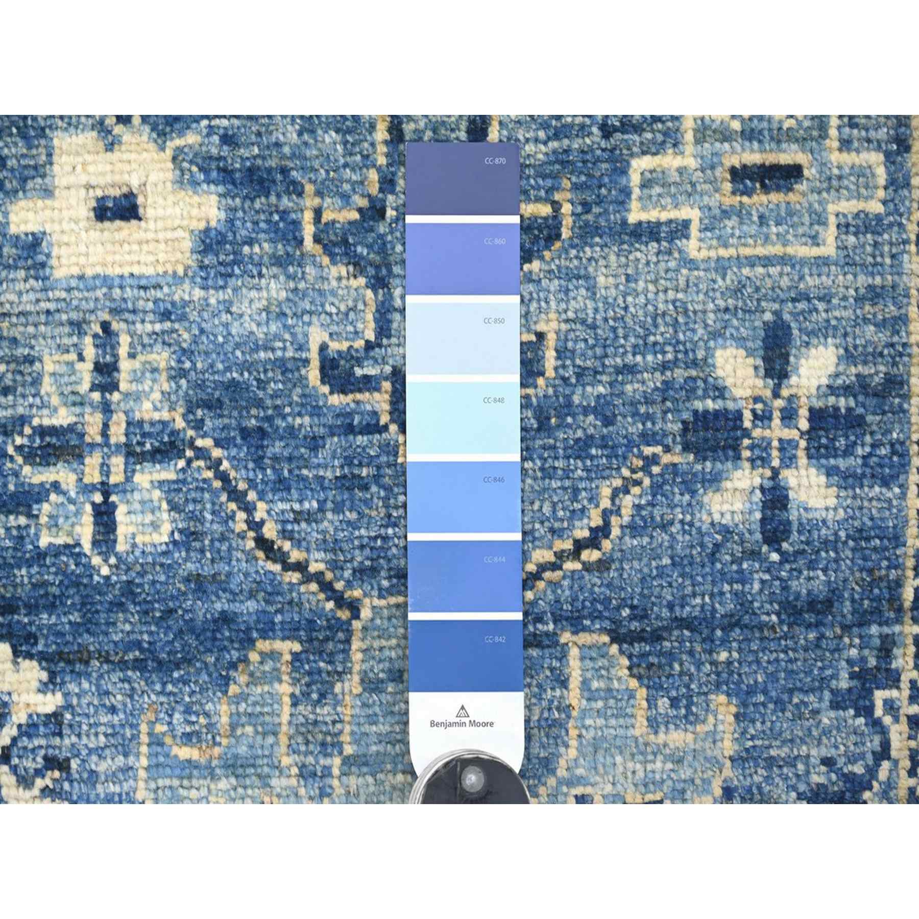 Oushak-And-Peshawar-Hand-Knotted-Rug-111375