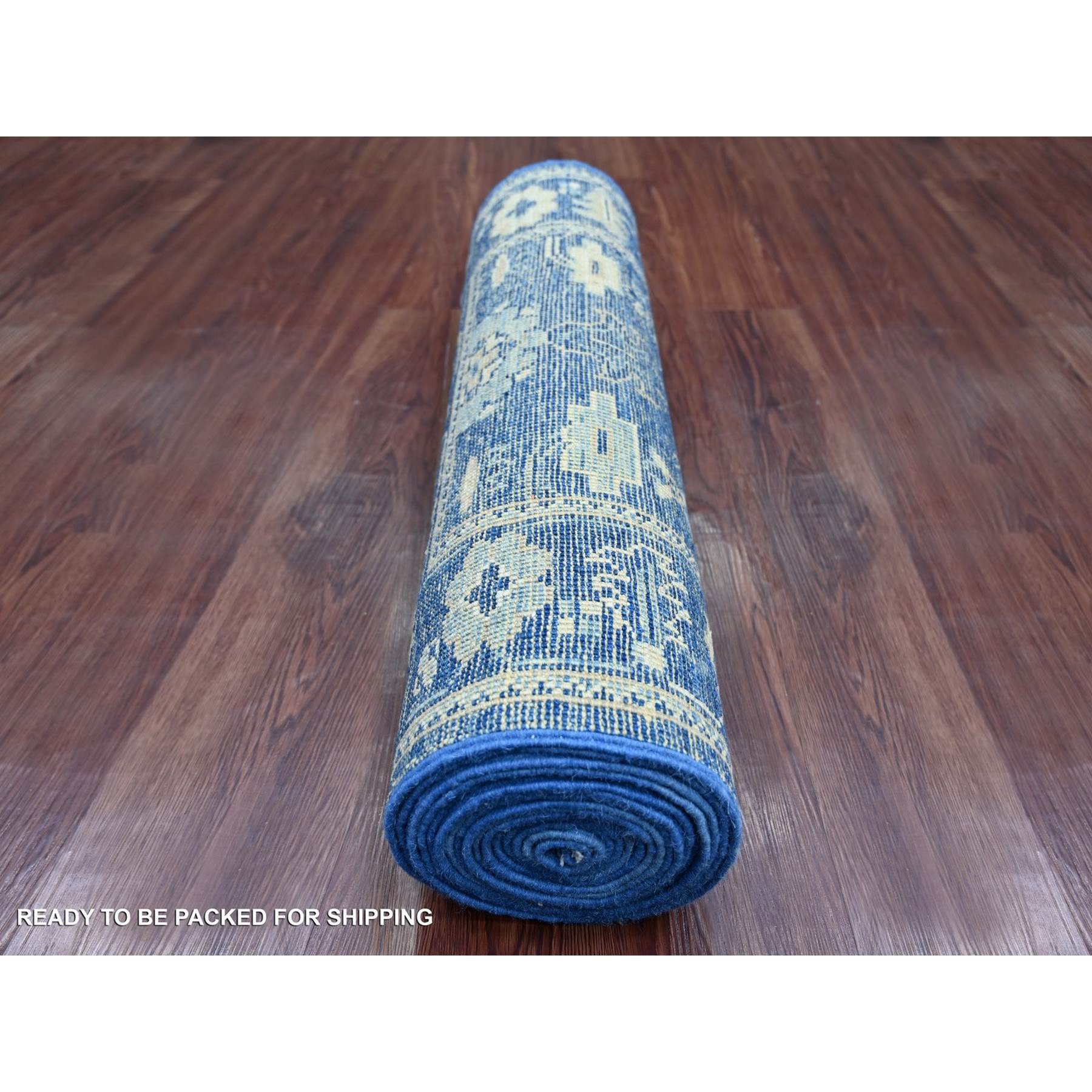 Oushak-And-Peshawar-Hand-Knotted-Rug-111375