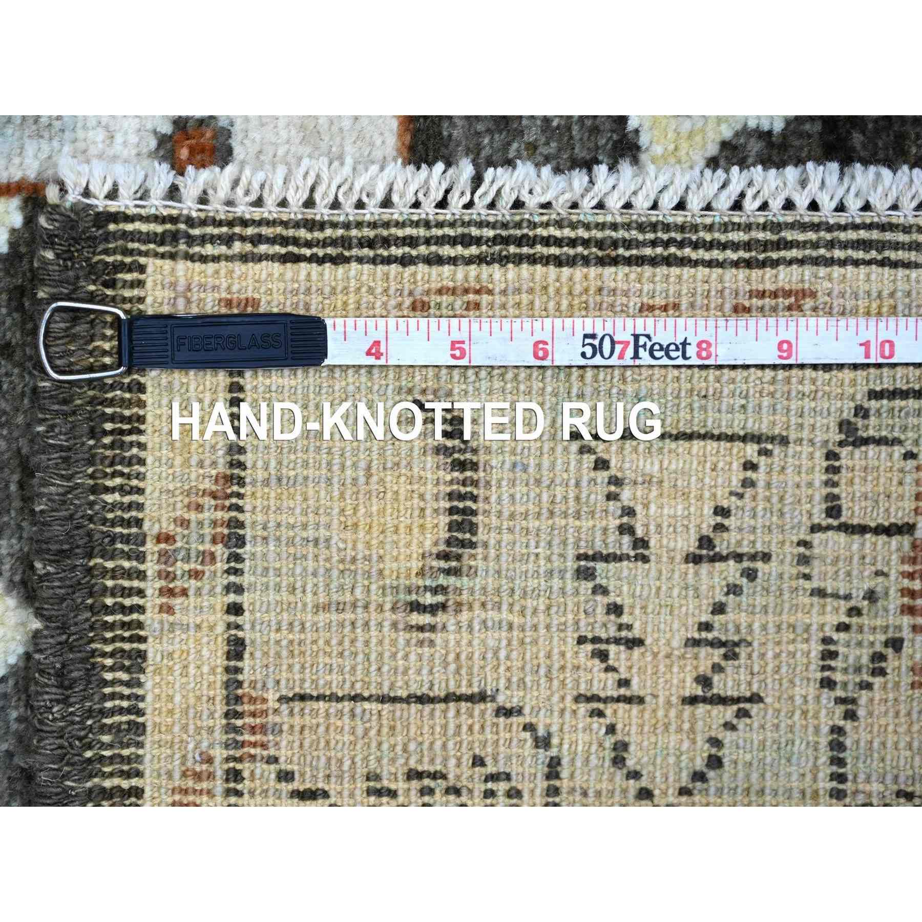 Oushak-And-Peshawar-Hand-Knotted-Rug-111400