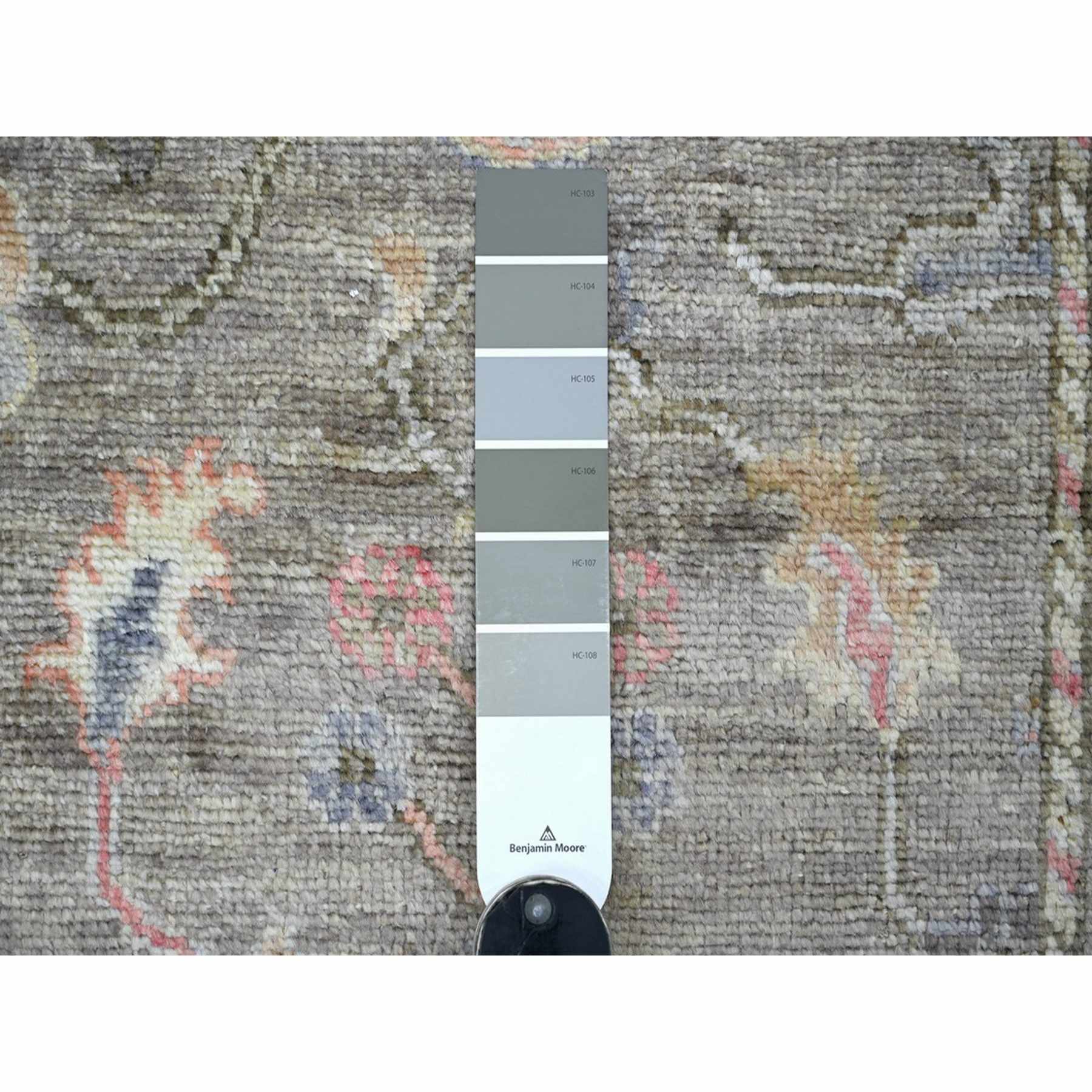 Oushak-And-Peshawar-Hand-Knotted-Rug-111415