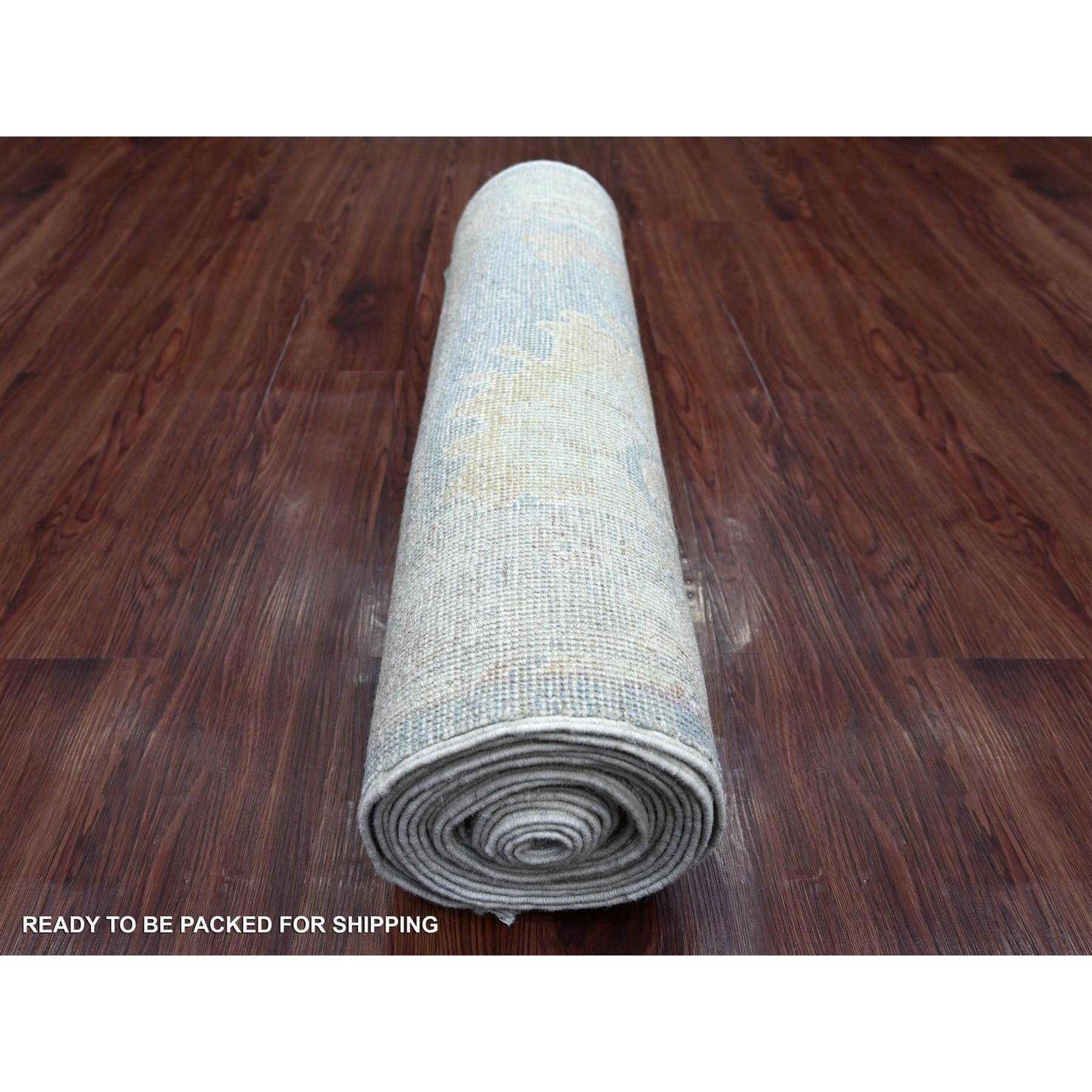 Oushak-And-Peshawar-Hand-Knotted-Rug-111425