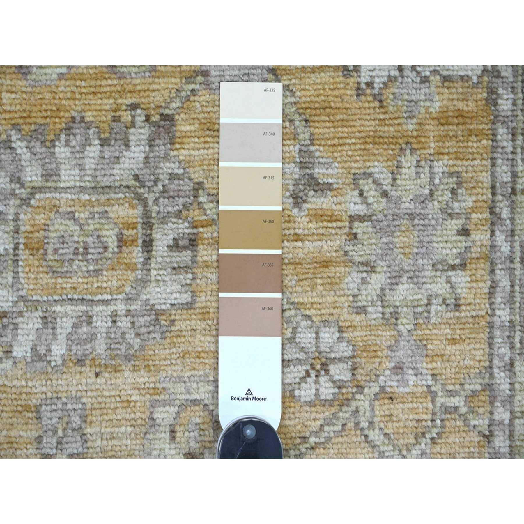Oushak-And-Peshawar-Hand-Knotted-Rug-111435