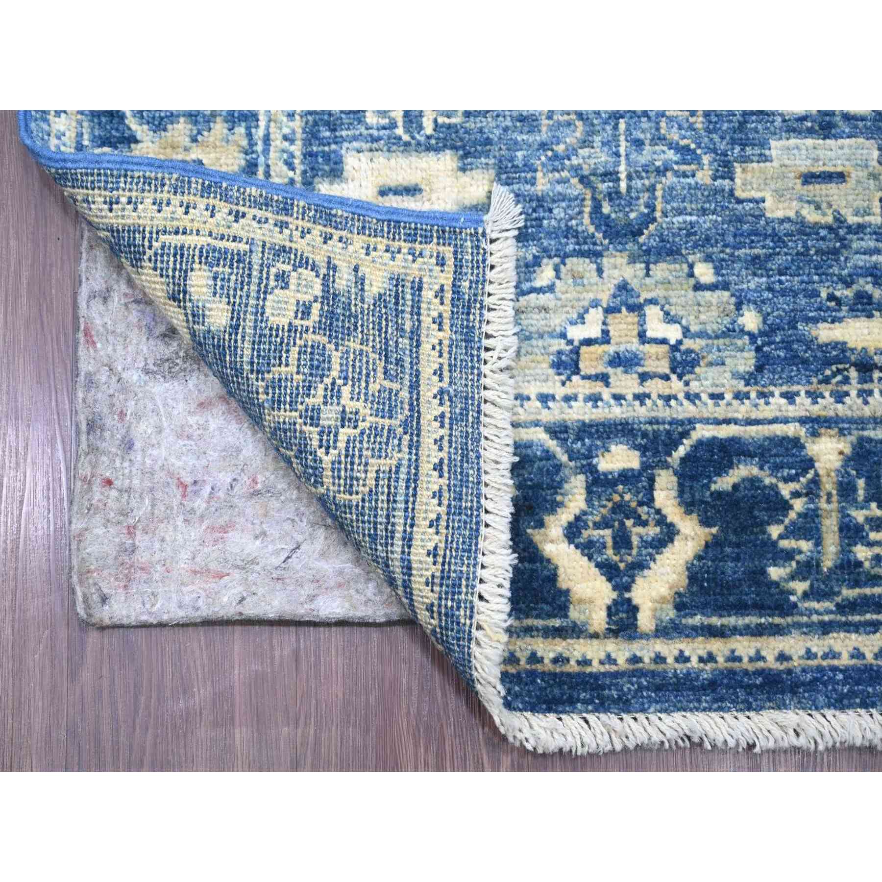 Oushak-And-Peshawar-Hand-Knotted-Rug-111445