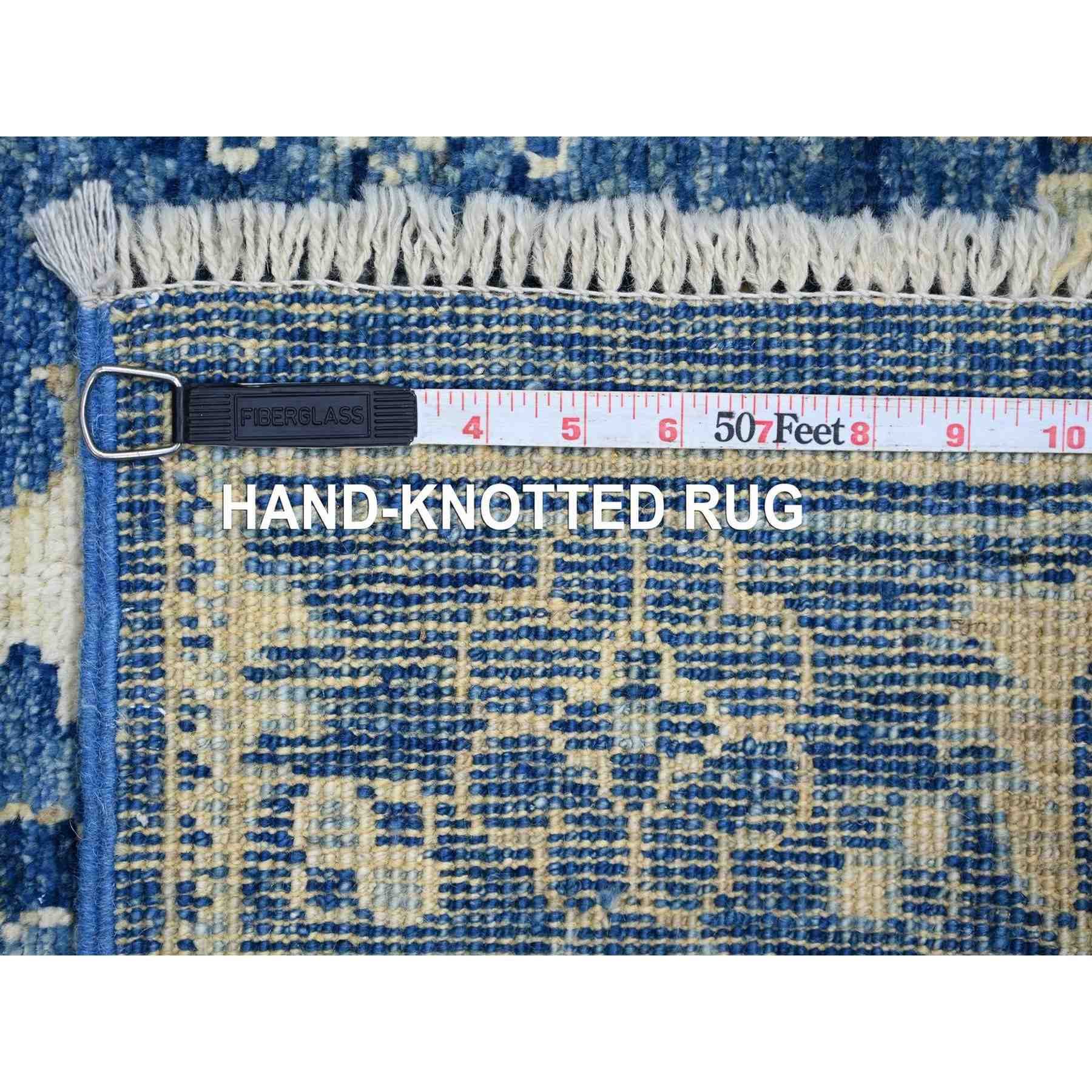 Oushak-And-Peshawar-Hand-Knotted-Rug-111445
